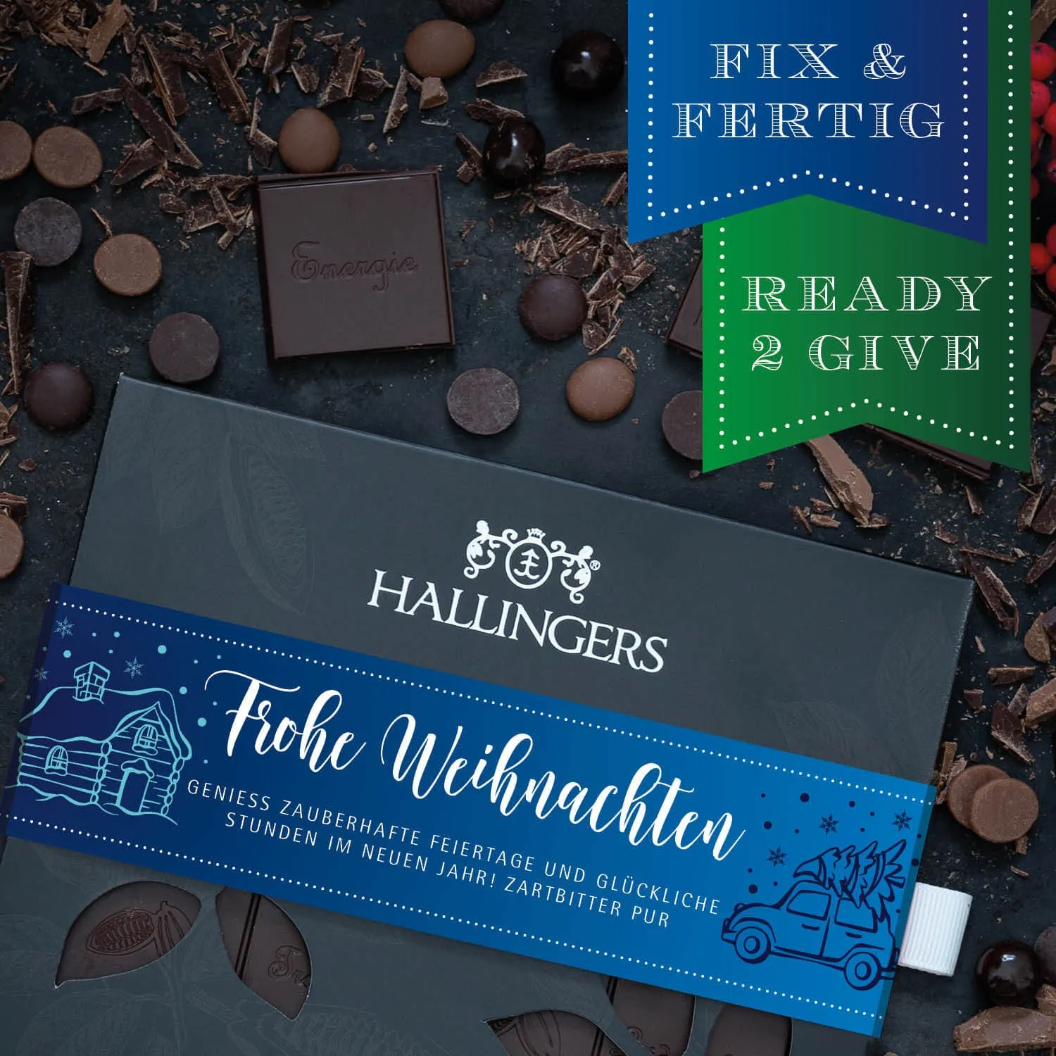 HANDWERK STATT MASSENWARE - Edition \Frohe Weihnachten\: Nicht jede vegane Schokolade verdient Aufmerksamkeit - der Unterschied zeigt sich dort, wo Geschmack, Qualität und Genuss wichtiger sind als bloße Produktversprechen