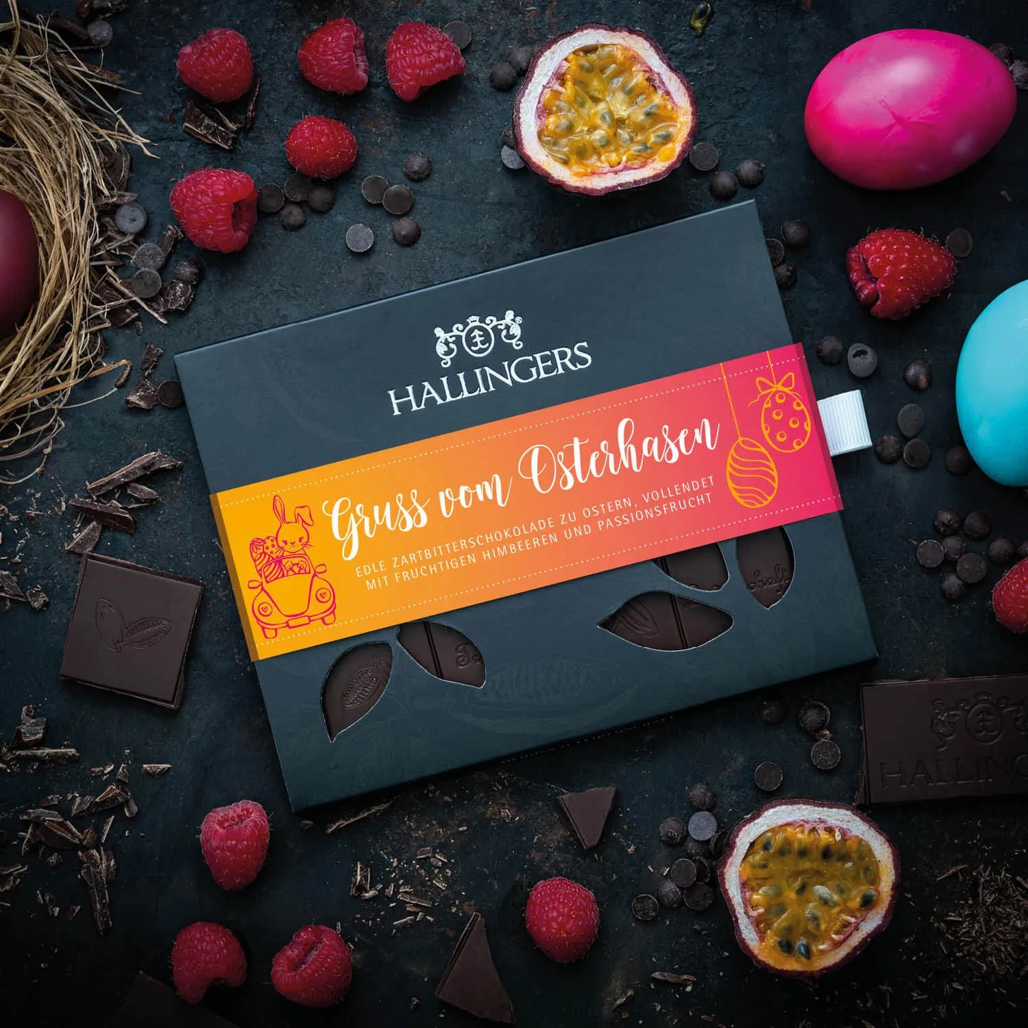 VEGANE SCHOKOLADE OHNE ALKOHOL - Edle Tafel aus handgeschöpftem Confiserie-Edelkakao, veganer Schokoladengenuss und stilvoll verpackt im hochwertigen Karton. Die besondere Geschenkidee für Genießer & süße Genussmomente