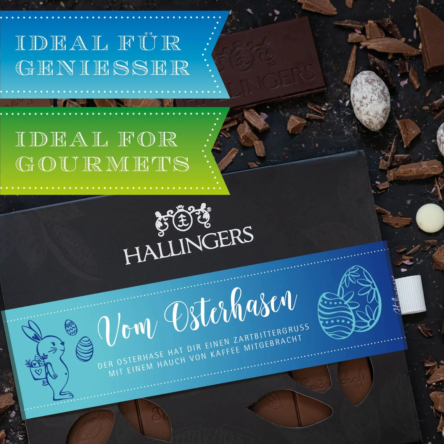 HANDWERK STATT MASSENWARE - Edition \Vom Osterhasen\: Nicht jede vegane Schokolade verdient Aufmerksamkeit - der Unterschied zeigt sich dort, wo Geschmack, Qualität und Genuss wichtiger sind als bloße Produktversprechen