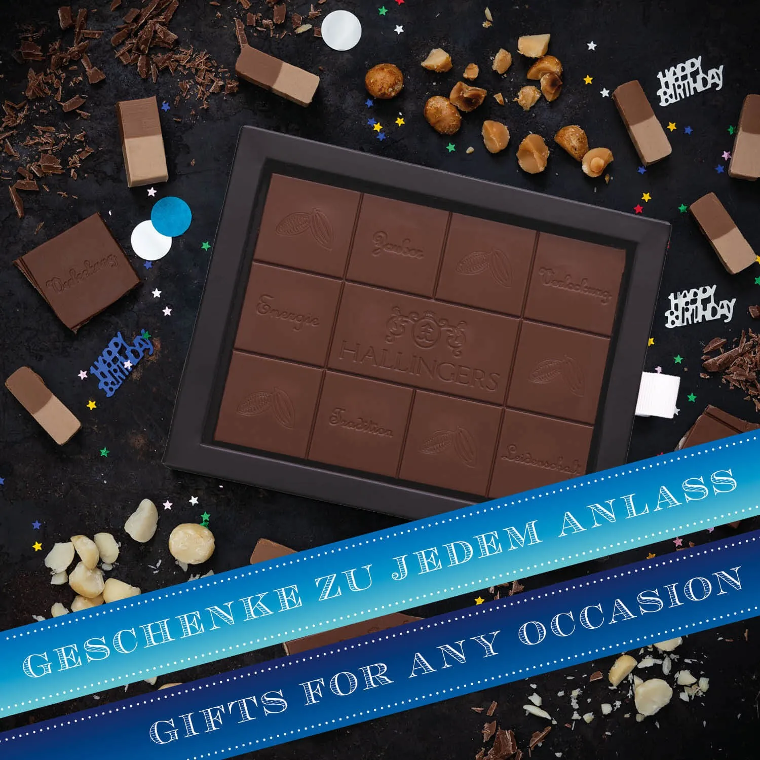 FÜR BESONDERE MENSCHEN & ANLÄSSE - Die besondere Geschenkidee für Männer, den Freund, Freunde, Kollegen, Brüder & besondere Lieblingsmenschen. Perfekt zum Geburtstag, Jubiläum, als Überraschungsgeschenk, Mitbringsel & unvergessliche Genussmomente