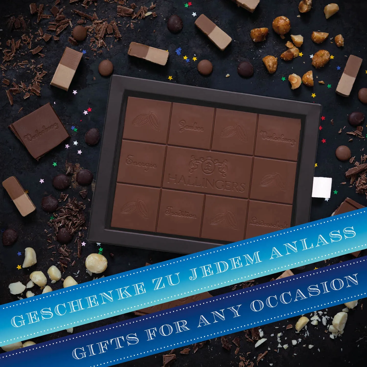 FÜR BESONDERE MENSCHEN & ANLÄSSE - Die besondere Geschenkidee für Frauen, Männer, Freunde, Familie, Kollegen & besondere Lieblingsmenschen. Perfekt zum Geburtstag, Jubiläum, als Überraschungsgeschenk, Mitbringsel & unvergessliche Genussmomente