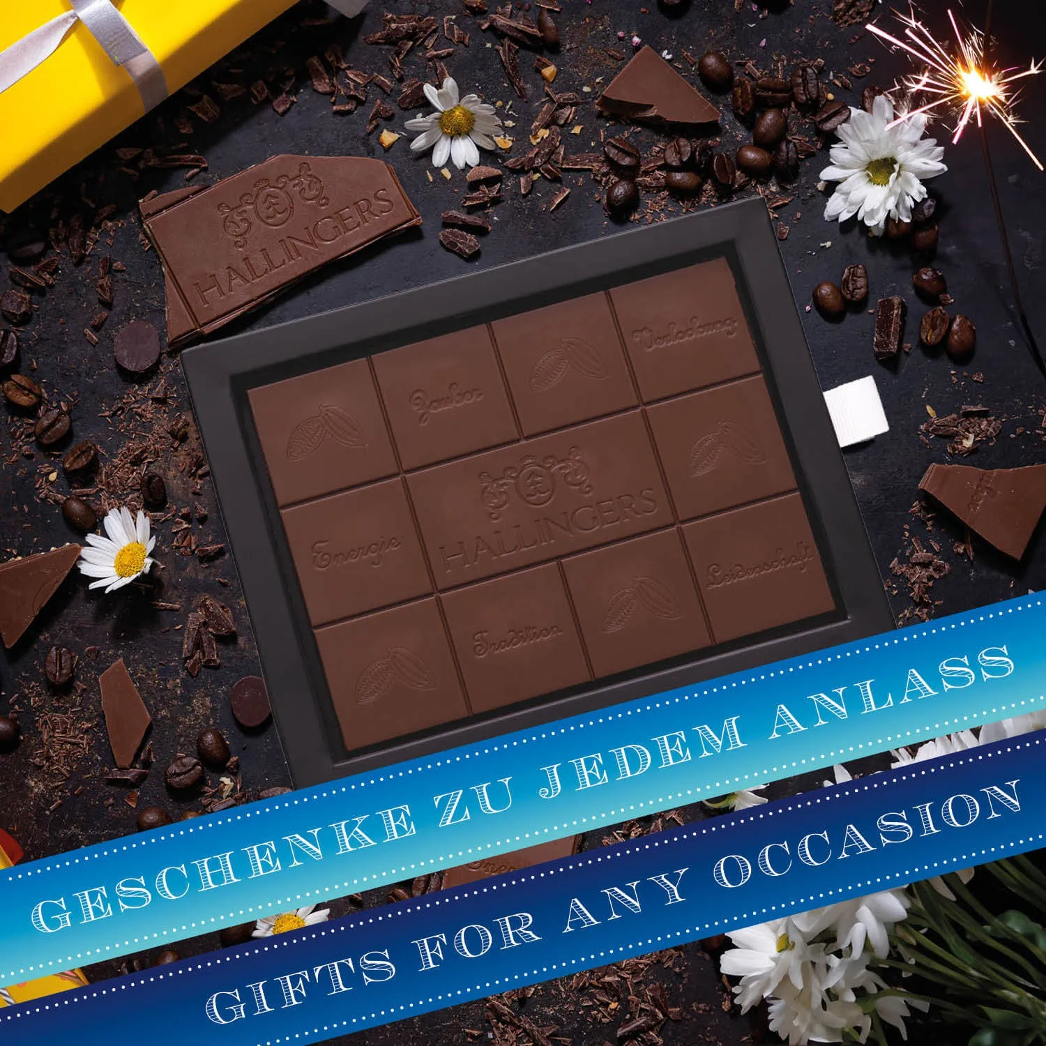 FÜR BESONDERE MENSCHEN & ANLÄSSE - Die besondere Geschenkidee für Frauen, Männer, Freunde, Familie, Kollegen & besondere Lieblingsmenschen. Perfekt zum Geburtstag, Jubiläum, als Überraschungsgeschenk, Mitbringsel & unvergessliche Genussmomente