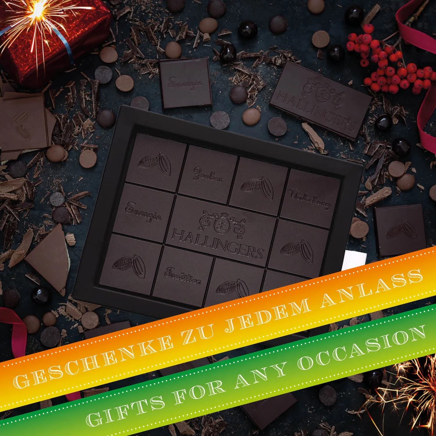FÜR BESONDERE MENSCHEN & ANLÄSSE - Die besondere Geschenkidee für Frauen, Männer, Freunde, Familie, Kollegen & besondere Lieblingsmenschen. Perfekt zum Geburtstag, Jubiläum, als Überraschungsgeschenk, Mitbringsel & unvergessliche Genussmomente