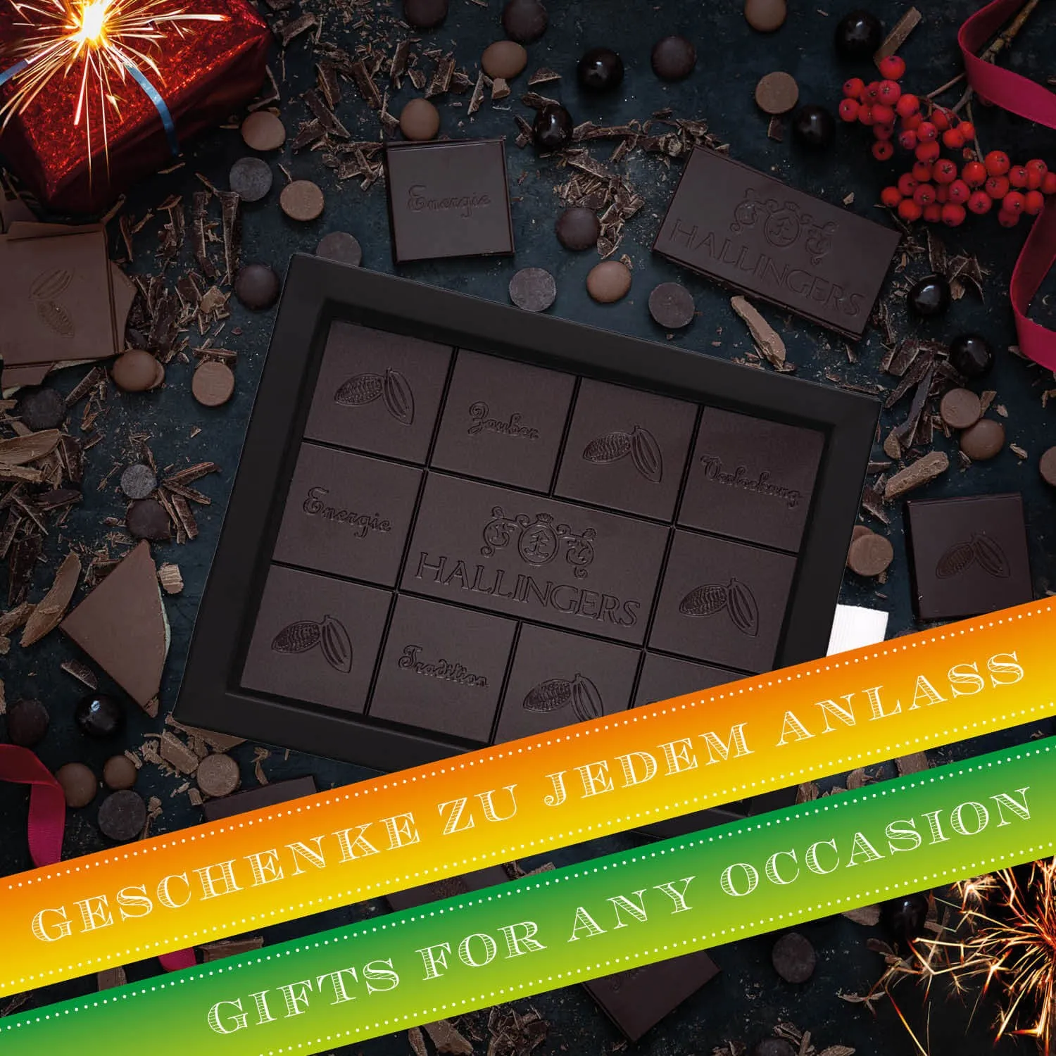 FÜR BESONDERE MENSCHEN & ANLÄSSE - Die besondere Geschenkidee für Frauen, Männer, Freunde, Familie, Kollegen & besondere Lieblingsmenschen. Perfekt zum Geburtstag, Jubiläum, als Überraschungsgeschenk, Mitbringsel & unvergessliche Genussmomente