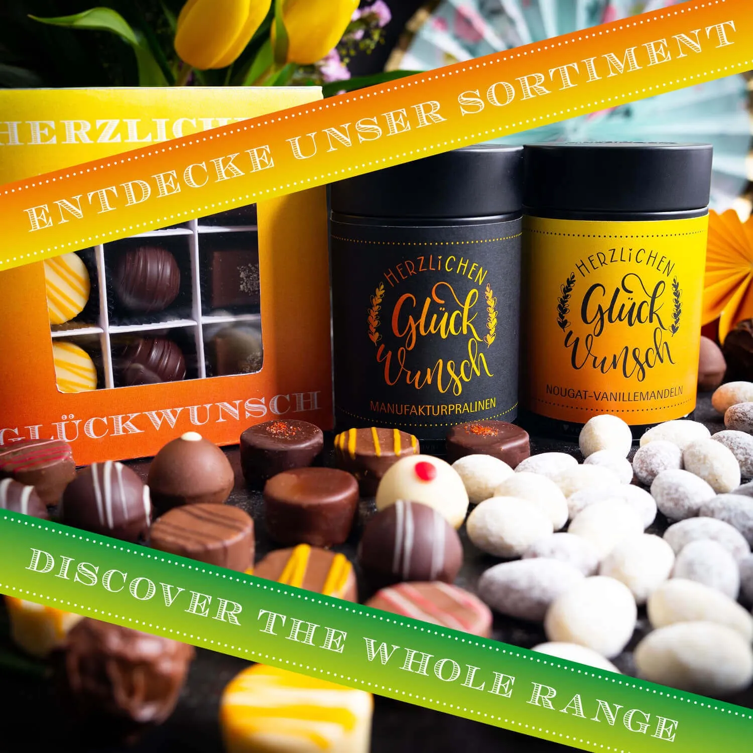 FÜR BESONDERE MENSCHEN & ANLÄSSE - Die besondere Geschenkidee für Frauen, Männer, Freunde, Familie, Kollegen & besondere Lieblingsmenschen. Perfekt zum Gratulieren, als Glückwunsch, kleine Aufmerksamkeit & für unvergessliche Genussmomente