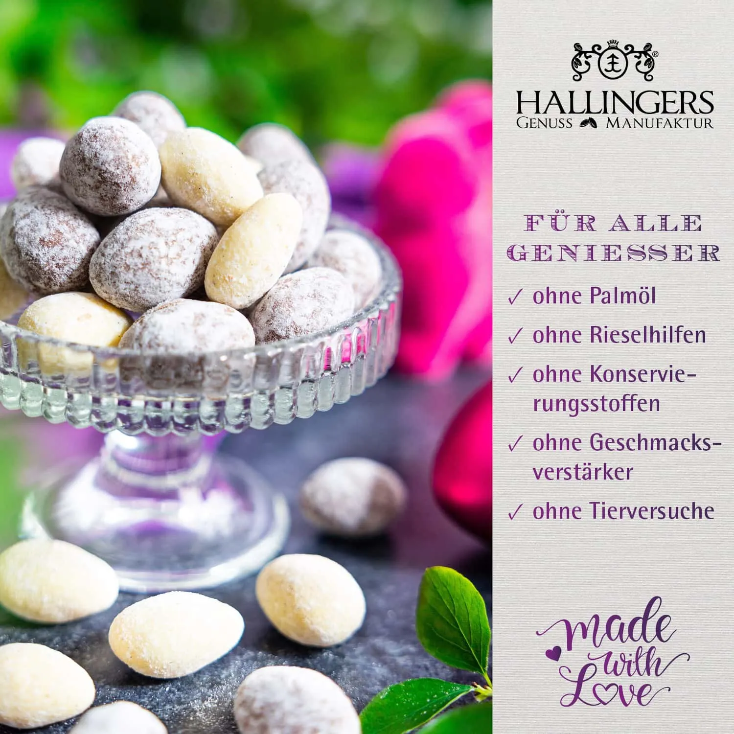 FÜR BESONDERE MENSCHEN & ANLÄSSE - Die besondere Geschenkidee für Frauen, Männer, Freunde, Familie, Kollegen & besondere Lieblingsmenschen. Perfekt für Ostern, das Osternest, den Osterbrunch, frühlingshafte Ostergeschenke & gemeinsame Momente