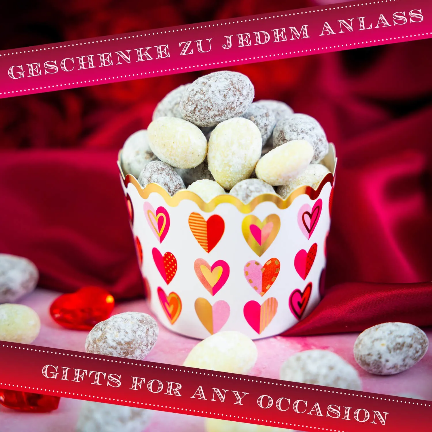 FÜR BESONDERE MENSCHEN & ANLÄSSE - Die besondere Geschenkidee für Frauen, Männer, Freunde, Familie, Kollegen & besondere Lieblingsmenschen. Perfekt zum Valentinstag, für Verliebte, romantische Überraschungen & unvergessliche Momente zu zweit