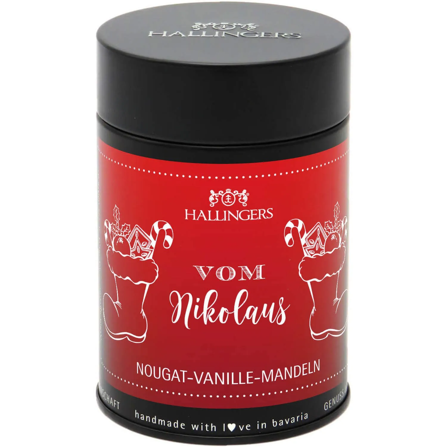 Vom Nikolaus - Nougat-Mandeln, handmade ohne Alkohol