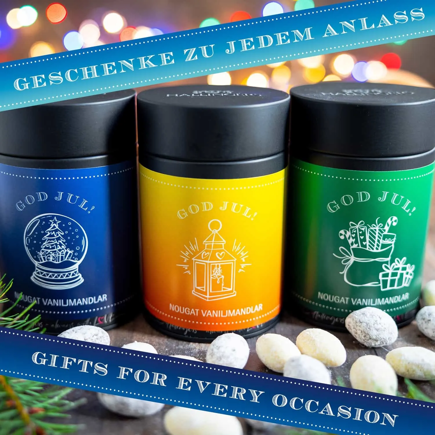 FÜR BESONDERE MENSCHEN & ANLÄSSE - Die besondere Geschenkidee für Schwedenfans, Skandinavien-Liebhaber, Svenska-Freunde & Lieblingsmenschen. Perfekt für Weihnachten, Nikolaus, Winter, Advent, festliche Überraschungen & besinnliche Genussmomente