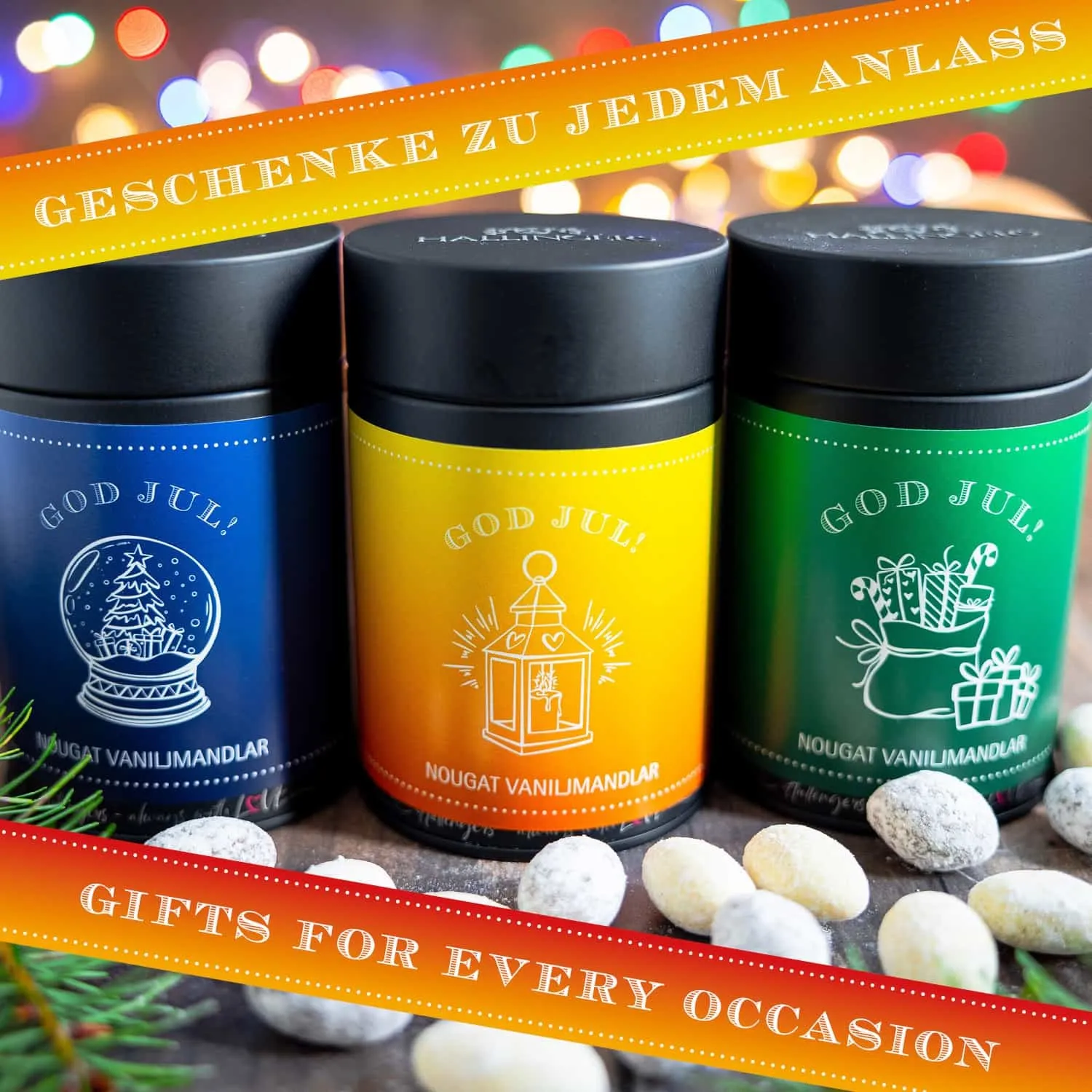 FÜR BESONDERE MENSCHEN & ANLÄSSE - Die besondere Geschenkidee für Schwedenfans, Skandinavien-Liebhaber, Svenska-Freunde & Lieblingsmenschen. Perfekt für Weihnachten, Nikolaus, Winter, Advent, festliche Überraschungen & besinnliche Genussmomente