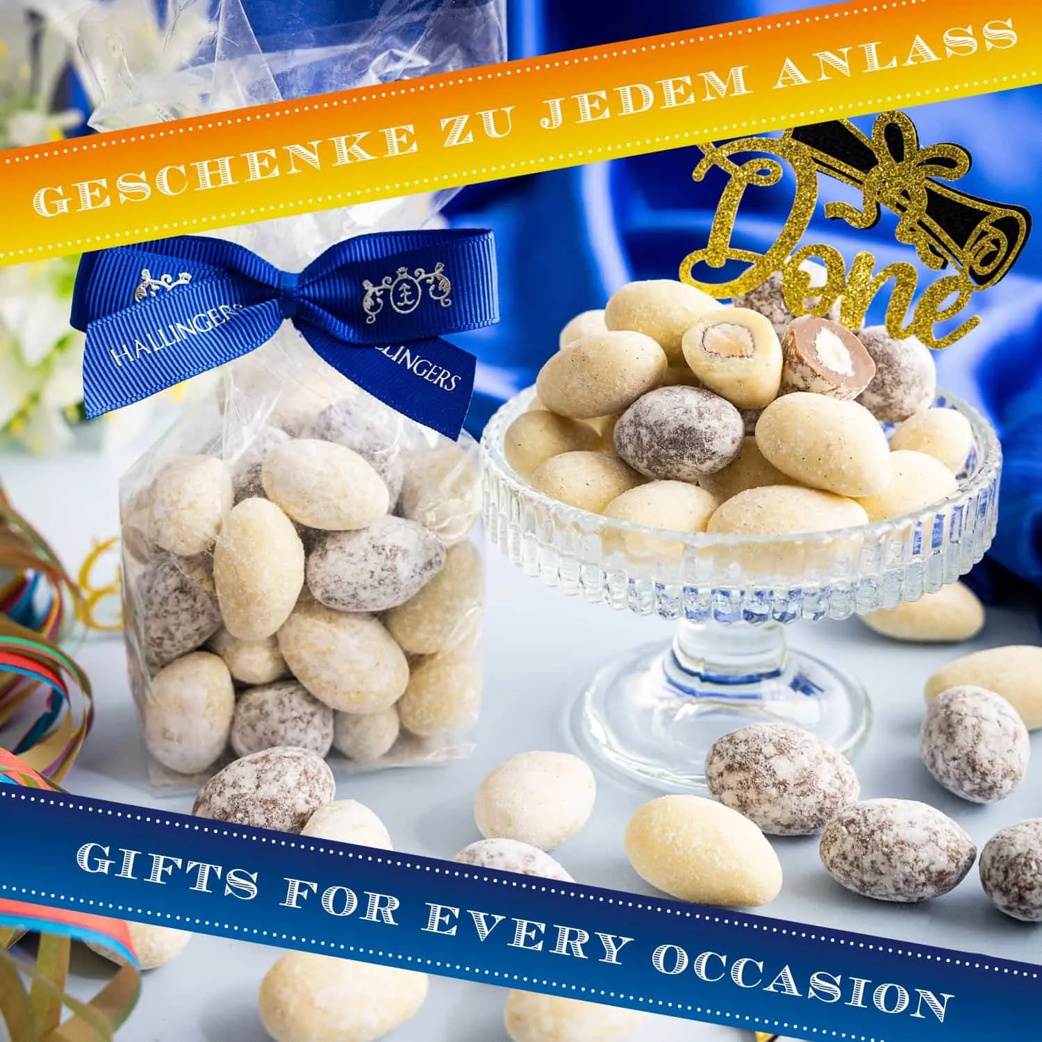 FÜR BESONDERE MENSCHEN & ANLÄSSE - Die besondere Geschenkidee für Frauen, Männer, Freunde, Familie, Kollegen & besondere Lieblingsmenschen. Perfekt zum Gratulieren, als Glückwunsch, kleine Aufmerksamkeit & für unvergessliche Genussmomente