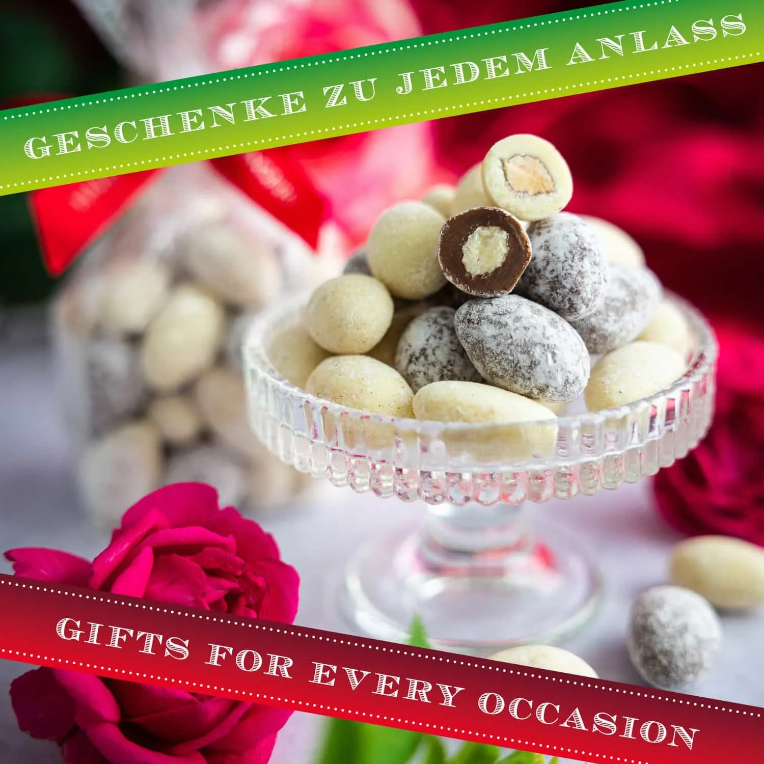 FÜR BESONDERE MENSCHEN & ANLÄSSE - Die besondere Geschenkidee für Frauen, Männer, Freunde, Familie, Kollegen & besondere Lieblingsmenschen. Perfekt zum Gratulieren, als Glückwunsch, kleine Aufmerksamkeit & für unvergessliche Genussmomente