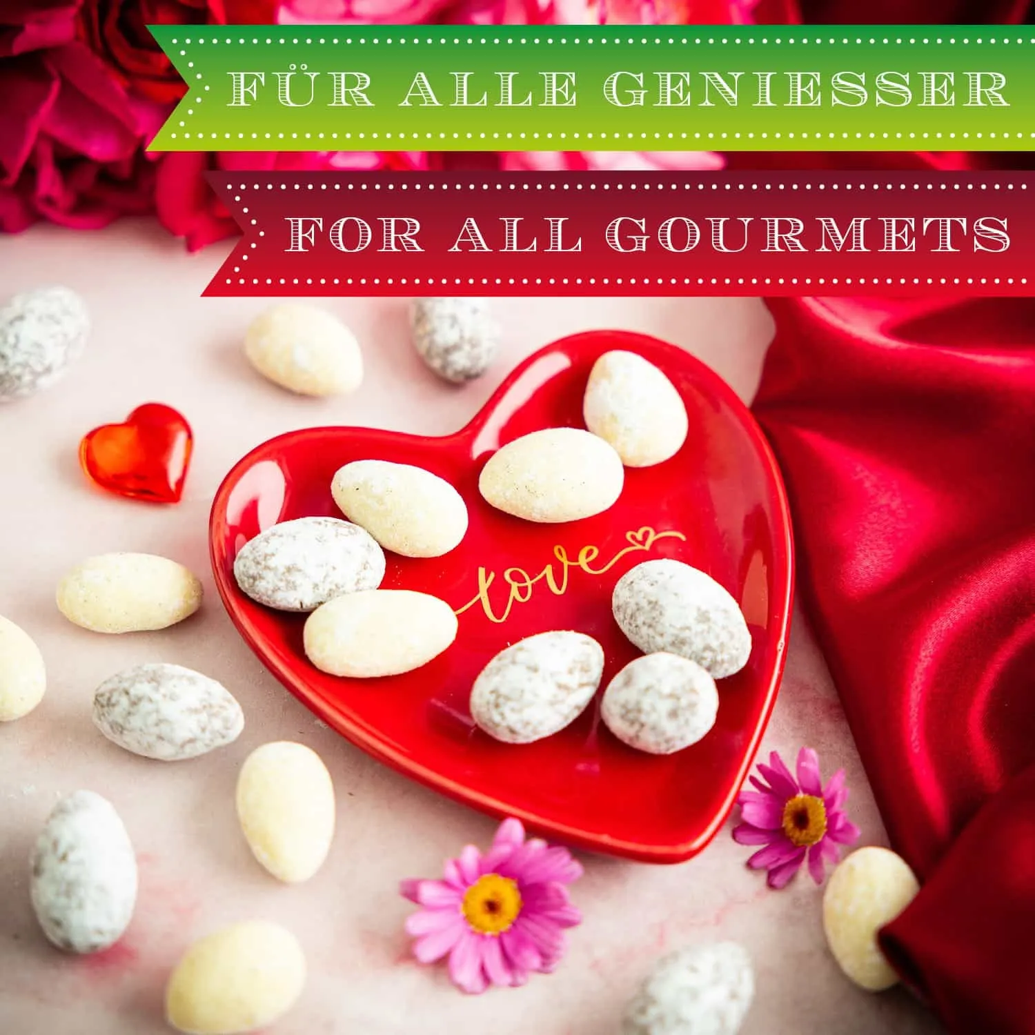 FÜR BESONDERE MENSCHEN & ANLÄSSE - Die besondere Geschenkidee für Frauen, Männer, Freunde, Familie, Kollegen & besondere Lieblingsmenschen. Perfekt zum Valentinstag, für Verliebte, romantische Überraschungen & unvergessliche Momente zu zweit