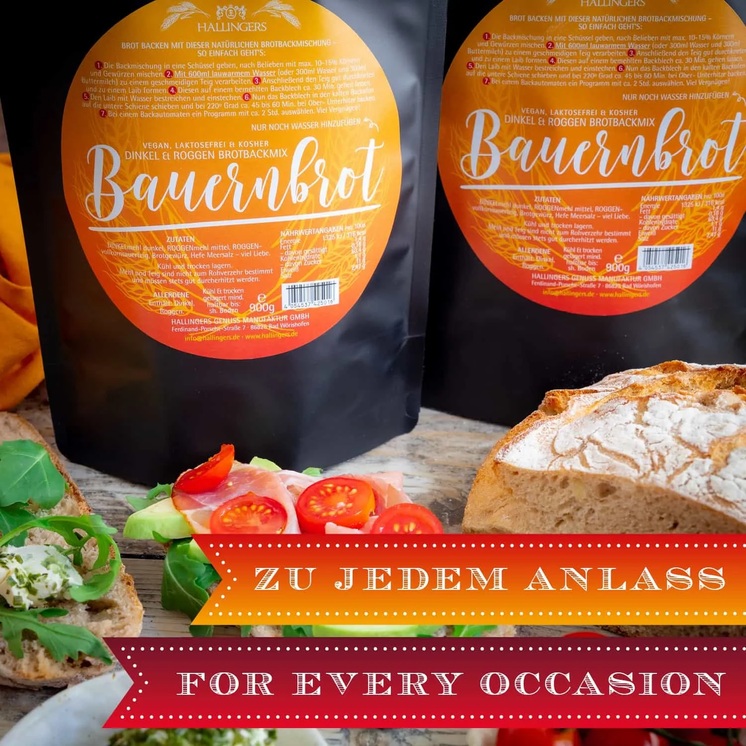 QUALITÄT, DIE MAN SCHMECKT - Edition \Bauernbrot\: Schluss mit Backmischungen voller Beliebigkeit und Standardrezepturen - der Unterschied zeigt sich dort, wo Qualität, Aroma und echter Brotgenuss wichtiger sind als niedrige Kosten