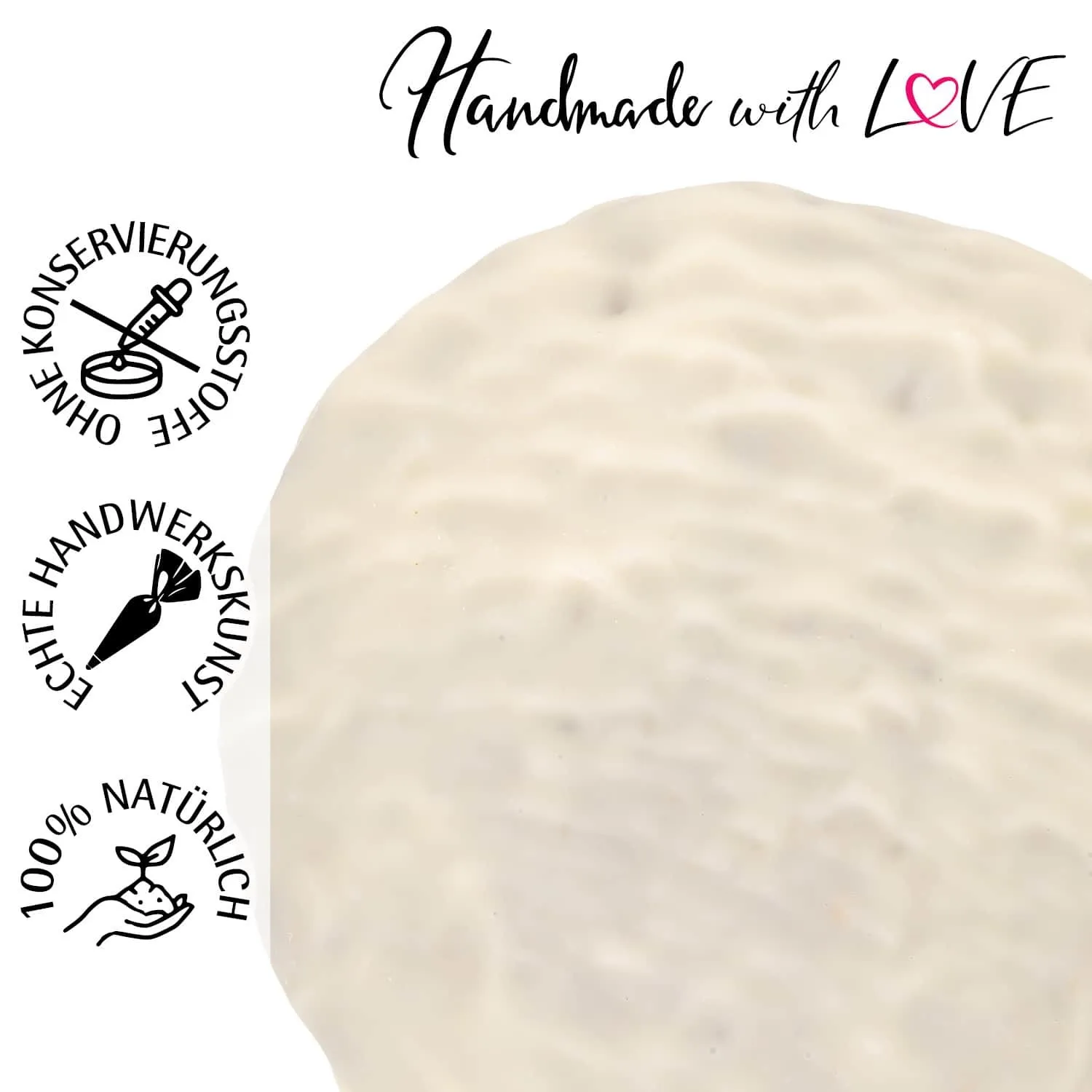 Weiße Schokolade - Elisen-Lebkuchen, handmade hoher Kernanteil