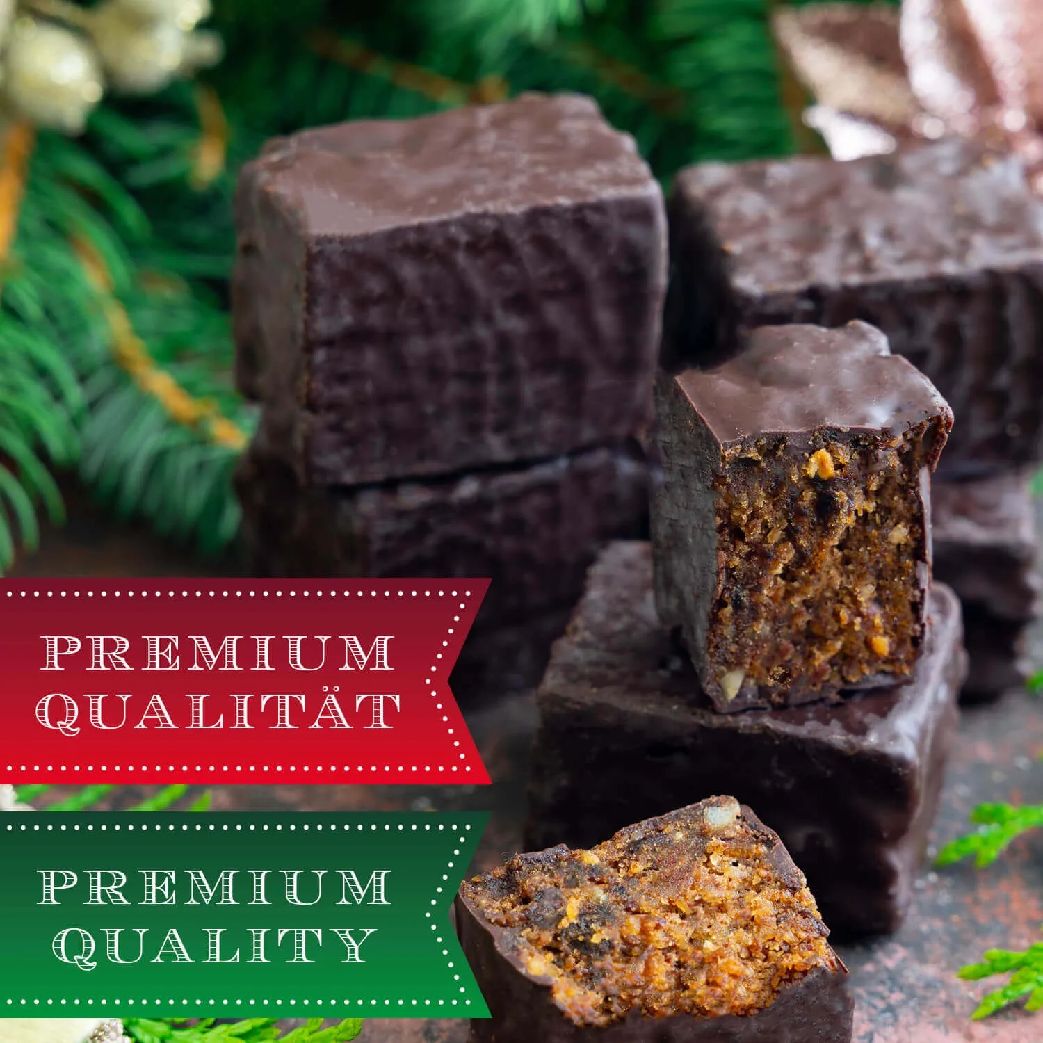 HANDWERK STATT MASSENWARE - Edition \Rum-Pflaume\: Vergiss, was gewöhnliche Lebkuchen versprechen - echter Lebkuchen-Rausch entsteht nicht durch Zucker und Massenware, sondern durch Geschmack, Qualität und pure Genussleidenschaft