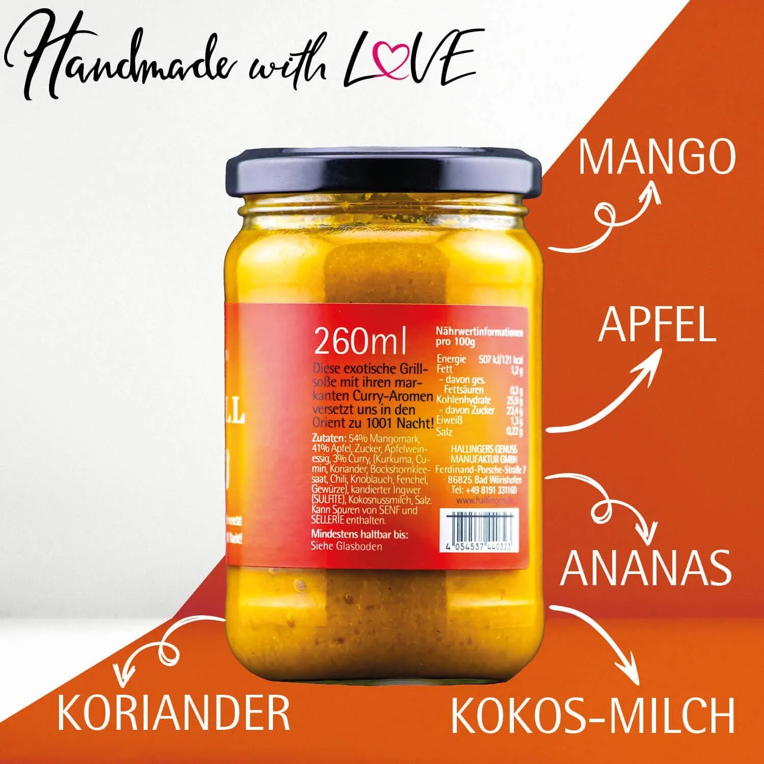 Grill Curry - Chutney, Grill & Marinade im Glas