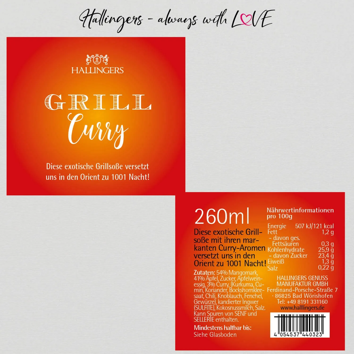 Grill Curry - Chutney, Grill & Marinade im Glas