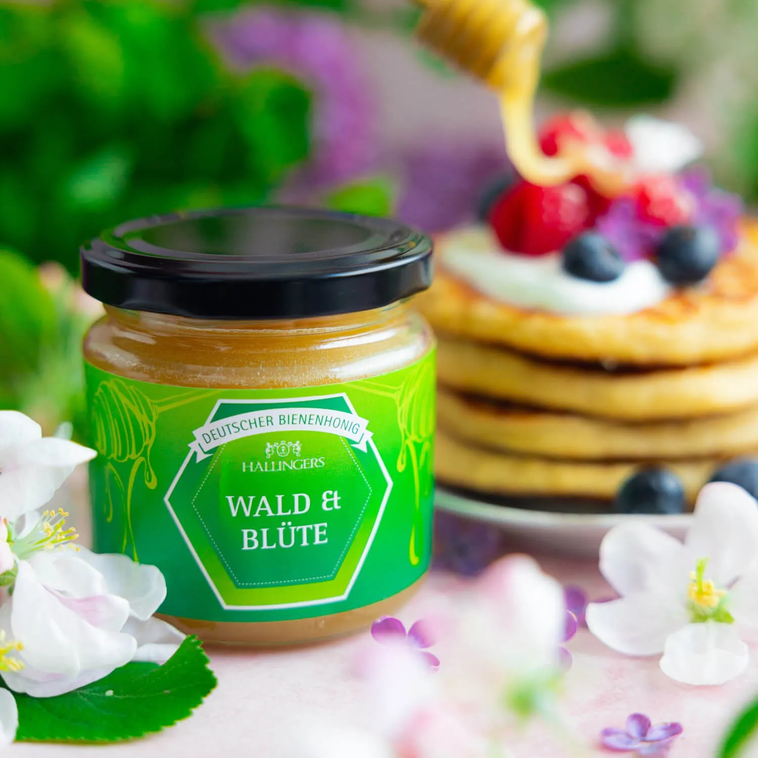 HONIG VOM IMKER - Kalt geschleuderter Honig, handcremig gerührt, ungefiltert & unpasteurisiert für naturbelassenen Genuss mit feinster Honignote. Die besondere Geschenkidee für Feinschmecker & bewusste Genussmomente