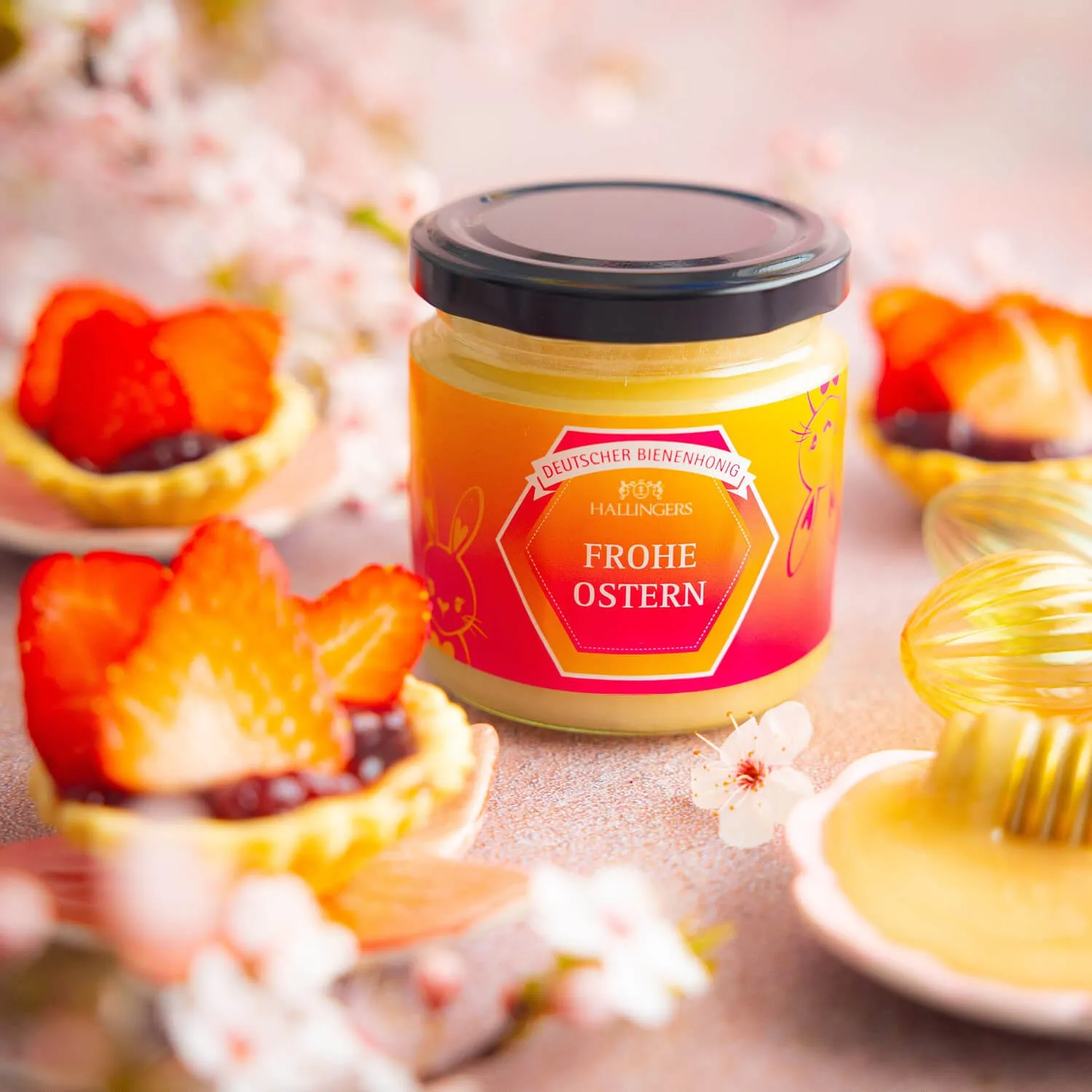 HONIG VOM IMKER - Kalt geschleuderter Honig, handcremig gerührt, ungefiltert & unpasteurisiert für naturbelassenen Genuss mit feinster Honignote. Die besondere Geschenkidee für Feinschmecker & bewusste Genussmomente
