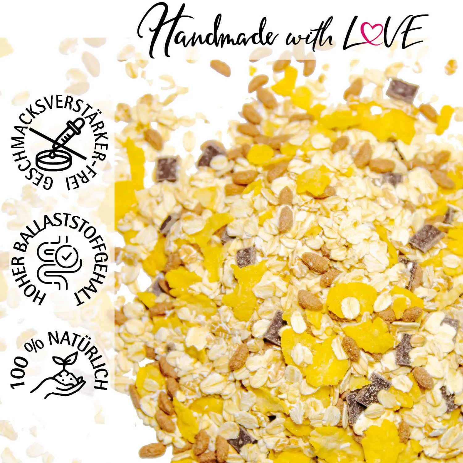 Ostermüsli (Schokoladen-Müsli) - Gourmet-Müsli, frisch aus der Mühle