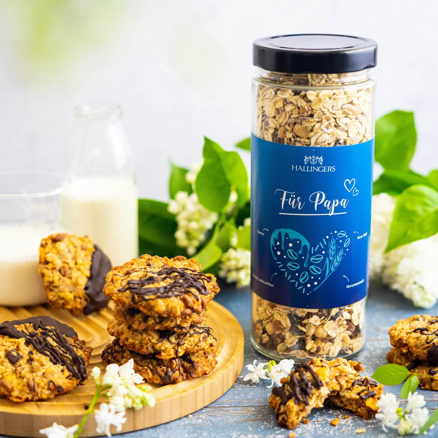 GOURMET-MÜSLI IM GLAS - Hochwertiges Gourmet-Müsli vom Bauern direkt frisch aus der Mühle, stilvoll abgefüllt im wertigen, wiederverschließbaren Glas. Die besondere Geschenkidee für Genießer, Feinschmecker & genussvolle Frühstücksmomente