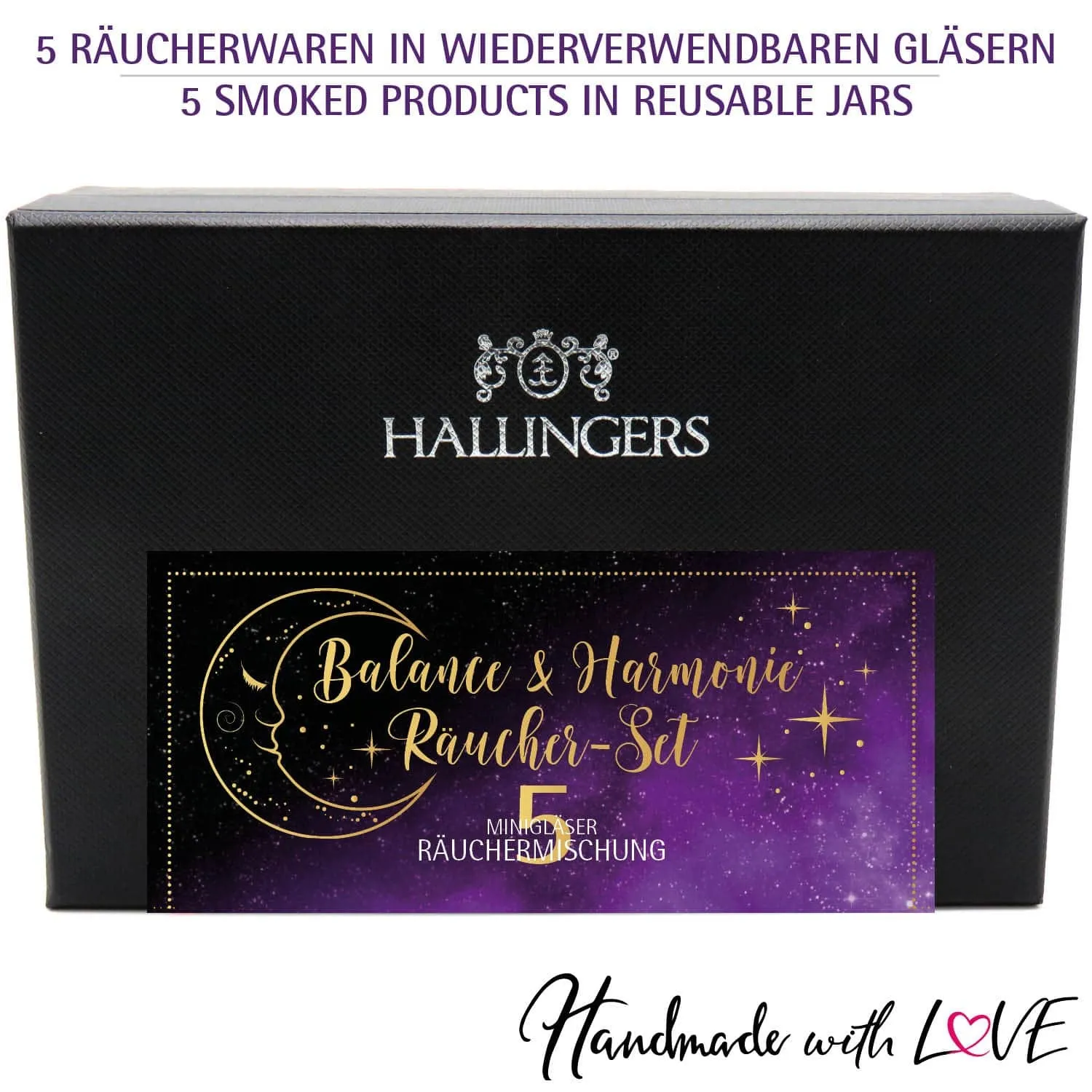 Balance & Harmonie - Räucherwerk-Set, zum Räuchern Geschenkbox