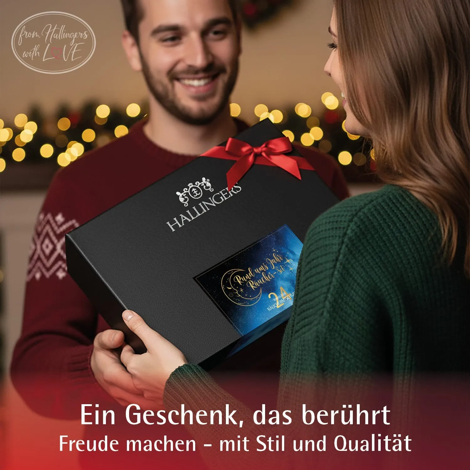 Ganz-Jahres-Set - Räucherwerk-Set, zum Räuchern Geschenkbox