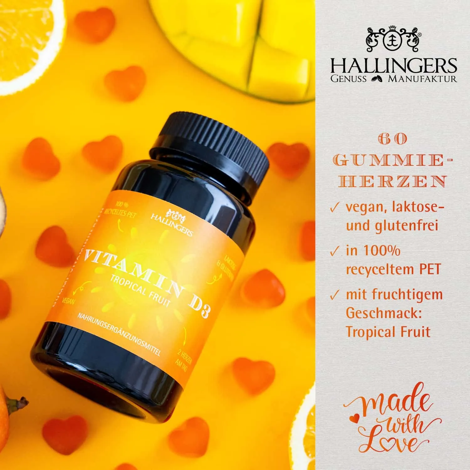 QUALITÄT, DIE MAN SCHMECKT - Edition \Vitamin D3\: Schluss mit Produkten, die mehr vom Marketing als von ihrer Zusammensetzung leben - entscheidend sind hochwertige Inhaltsstoffe statt großer Versprechen und kurzfristiger Trends