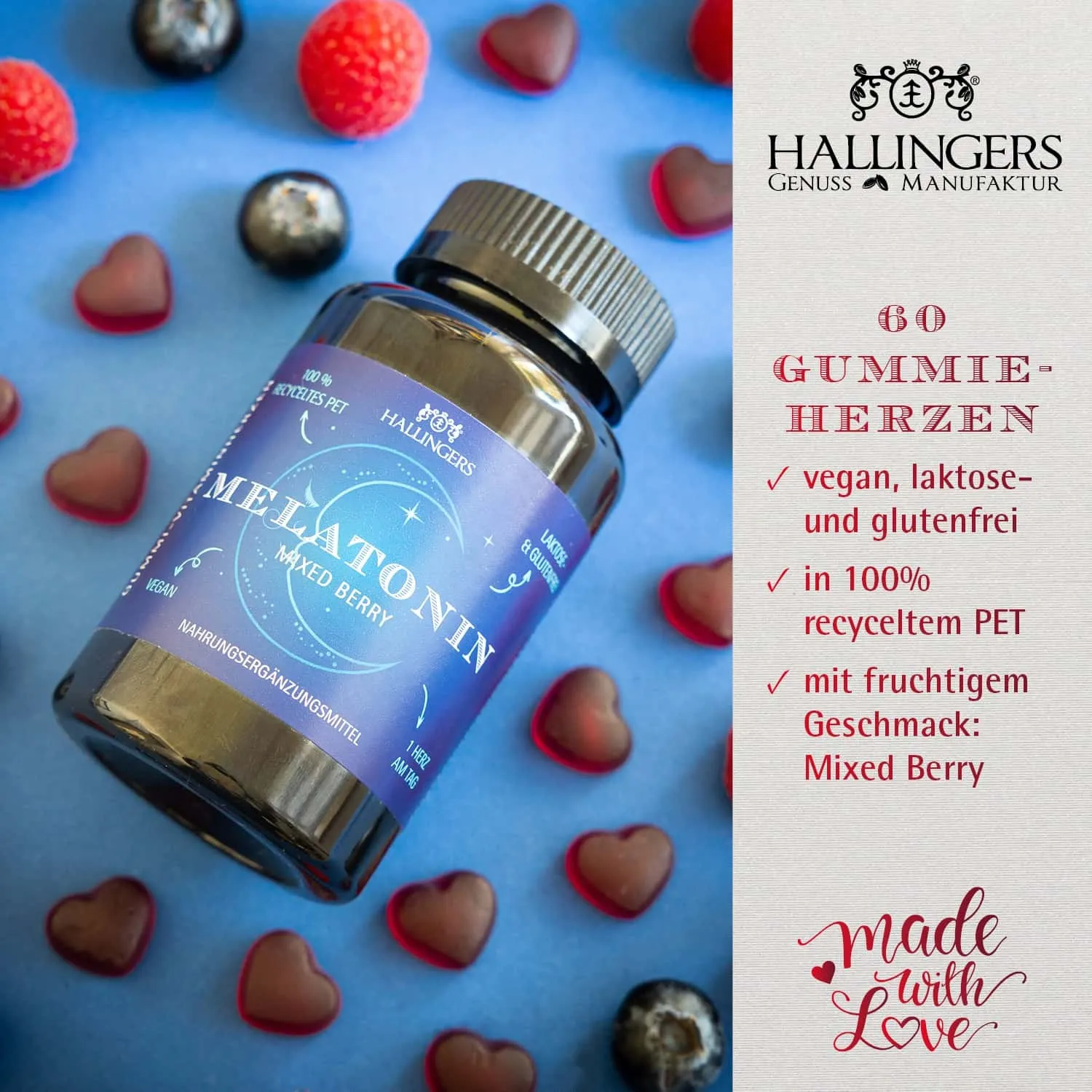 QUALITÄT, DIE MAN SCHMECKT - Edition \Melatonin\: Schluss mit schlaflosen Nächten und Produkten ohne spürbaren Mehrwert - echter Unterschied beginnt dort, wo Qualität, Vertrauen und eine durchdachte Zusammensetzung überzeugen