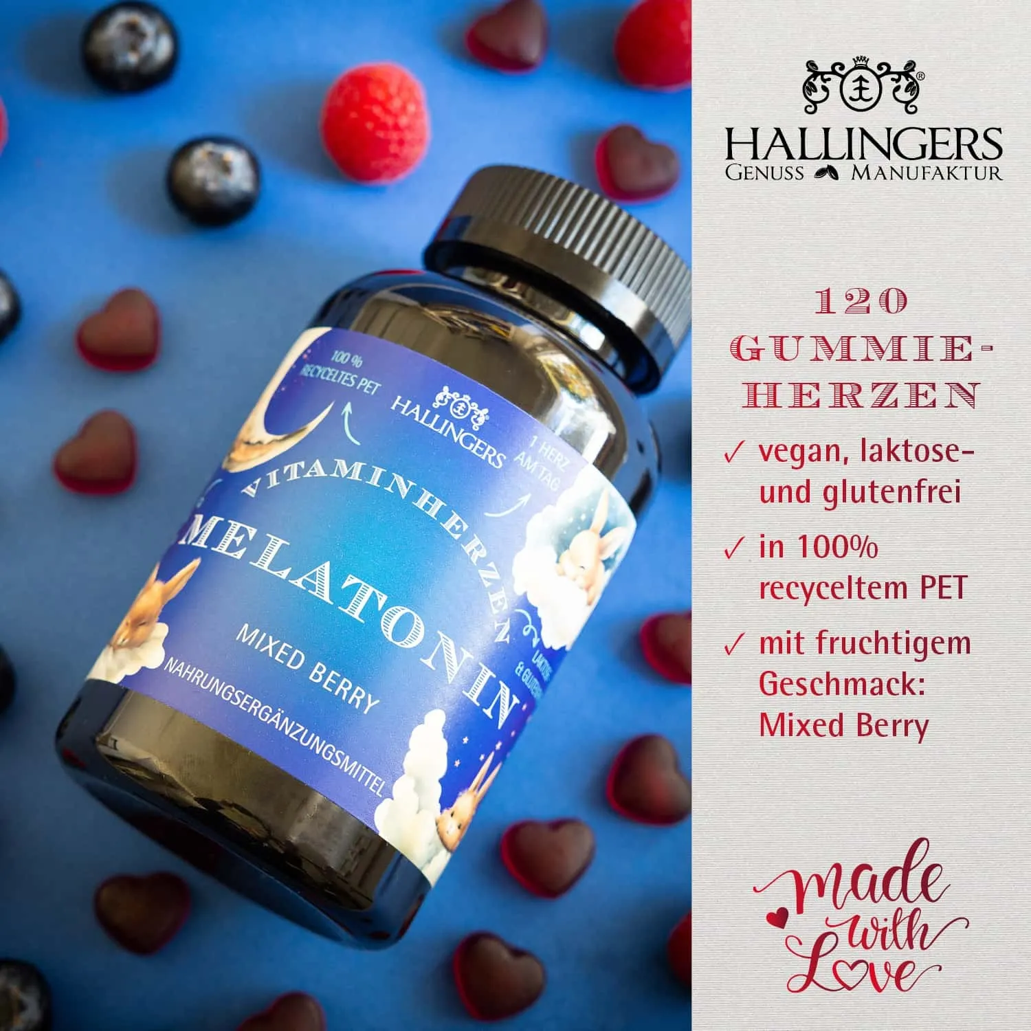 QUALITÄT, DIE MAN SCHMECKT - Edition \Melatonin, Hase\: Schluss mit schlaflosen Nächten und Produkten ohne spürbaren Mehrwert - echter Unterschied beginnt dort, wo Qualität, Vertrauen und eine durchdachte Zusammensetzung überzeugen