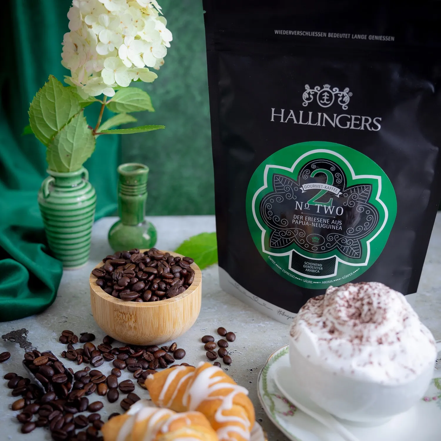 EDEL-KAFFEE SET - 10x schonend langzeitgerösteter Kaffee bei niedrigen Temperaturen für besonders aromatischen & ausgewogenen Kaffeegenuss. Die besondere Geschenkidee für Kaffeeliebhaber, Feinschmecker & genussvolle Kaffeemomente