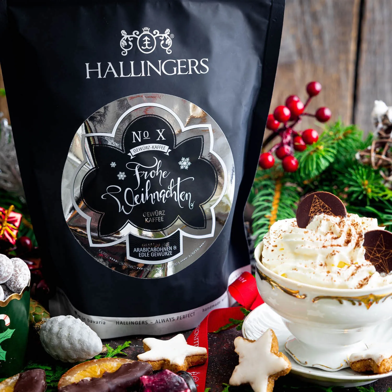 WÜRZ-KAFFEE - Schonend langzeitgerösteter Kaffee bei niedrigen Temperaturen, fein gewürzt für aromatischen Kaffeegenuss mit besonderer Note. Die besondere Geschenkidee für Kaffeeliebhaber, Feinschmecker & genussvolle Kaffeemomente