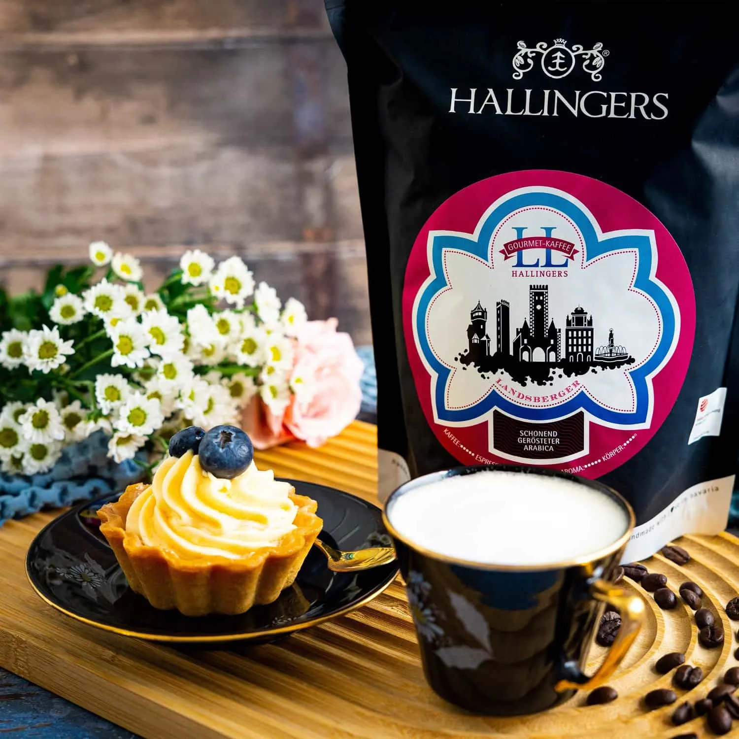 EDEL-KAFFEE - Schonend langzeitgerösteter Kaffee bei niedrigen Temperaturen für besonders aromatischen & ausgewogenen Kaffeegenuss. Die besondere Geschenkidee für Kaffeeliebhaber, Feinschmecker & genussvolle Kaffeemomente