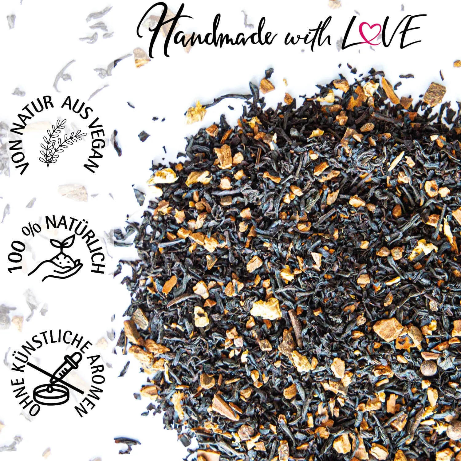 Oriental Chai (mit Cassia, Ingwer & Kardamom) - Schwarzer Tee, loser Tee Geschenkdose