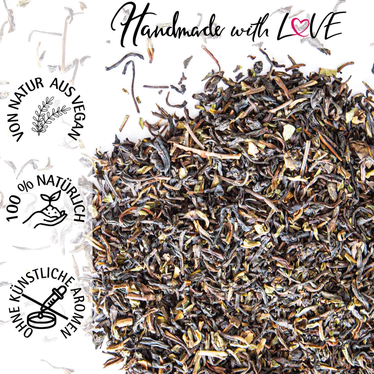Gute Laune (mit Darjeeling - FTGFOP1 - 1st Flush) - Schwarzer Tee, loser Tee Geschenkdose