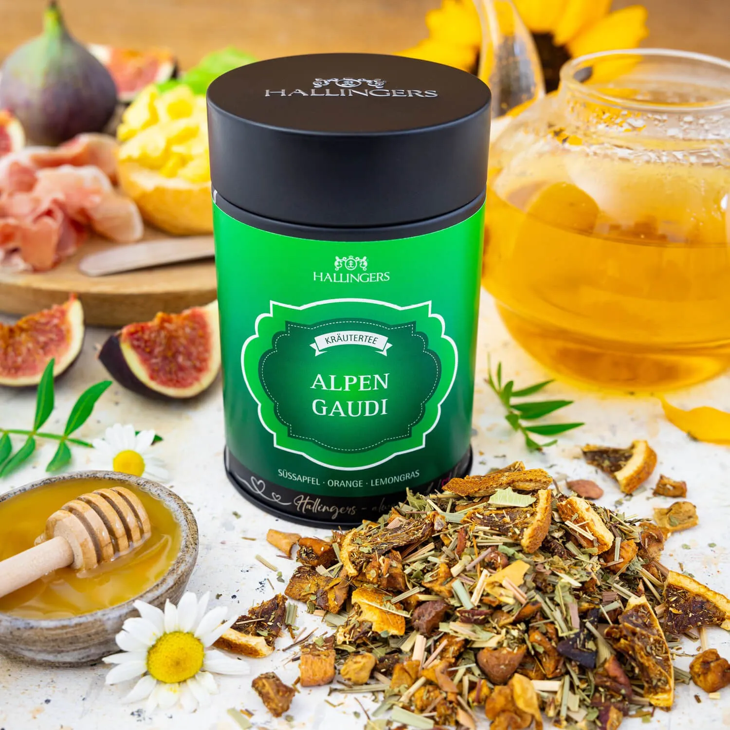 KRÄUTERTEE IN DER GESCHENK-DOSE - Loser Kräuter- & Erkältungs-Tee mit fein abgestimmten Kräutern, stilvoll verpackt in einer hochwertigen Geschenk-Dose. Die besondere Geschenkidee für Teeliebhaber & entspannte Wohlfühlmomente