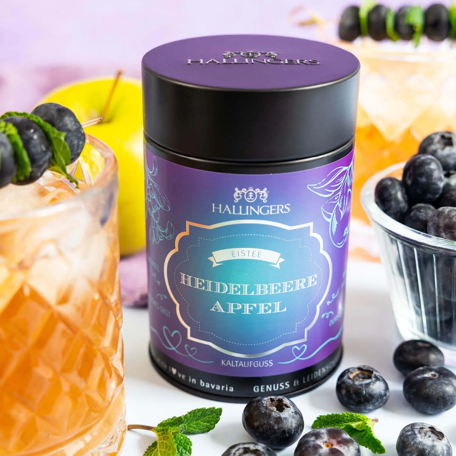 COLD TEA IN DER GESCHENK-DOSE - Loser Eistee als Cold Brew Kaltaufguss mit fruchtig-erfrischendem Aroma, stilvoll verpackt in einer edlen Geschenk-Dose. Die besondere Geschenkidee für Teeliebhaber & erfrischende Genussmomente