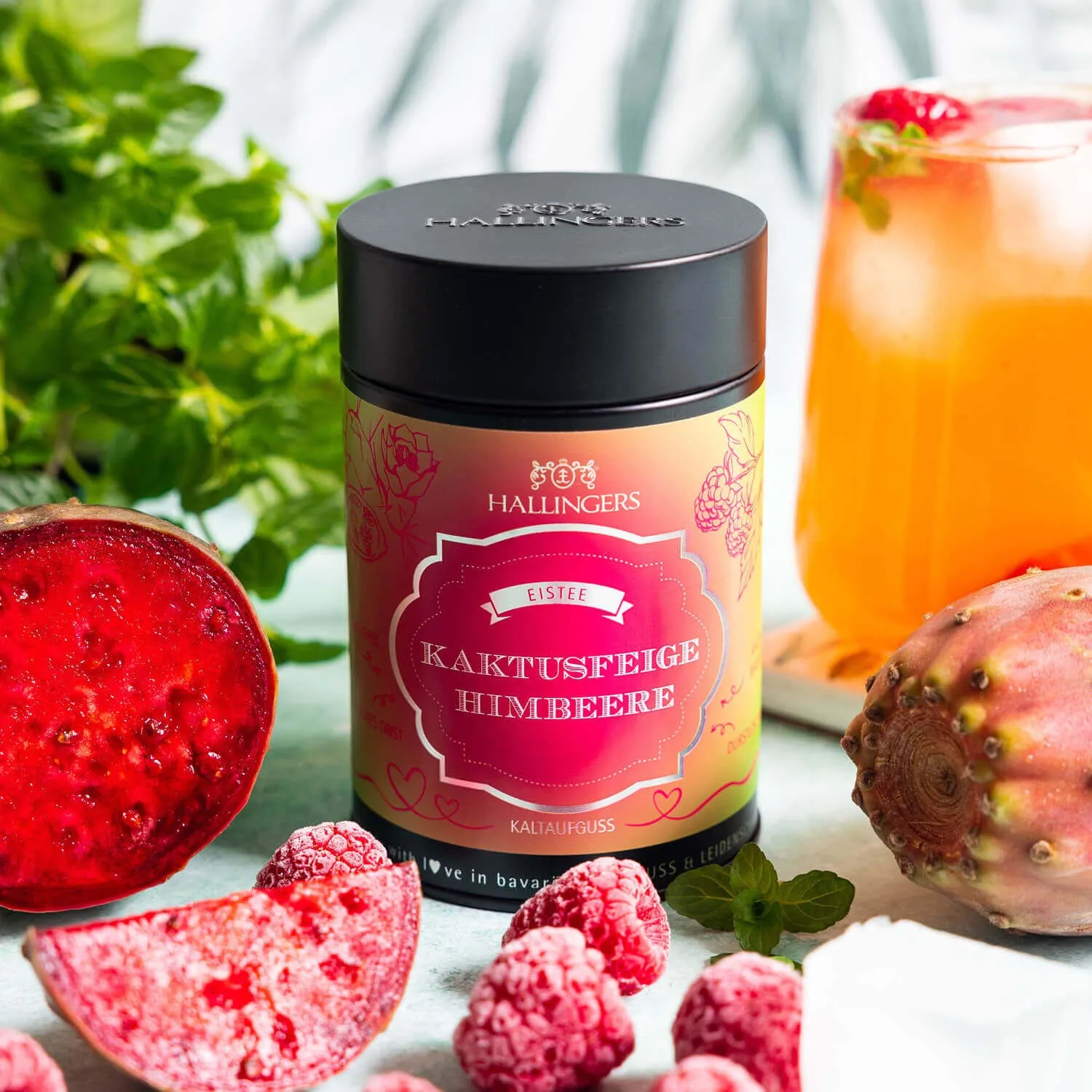 COLD TEA IN DER GESCHENK-DOSE - Loser Eistee als Cold Brew Kaltaufguss mit fruchtig-erfrischendem Aroma, stilvoll verpackt in einer edlen Geschenk-Dose. Die besondere Geschenkidee für Teeliebhaber & erfrischende Genussmomente