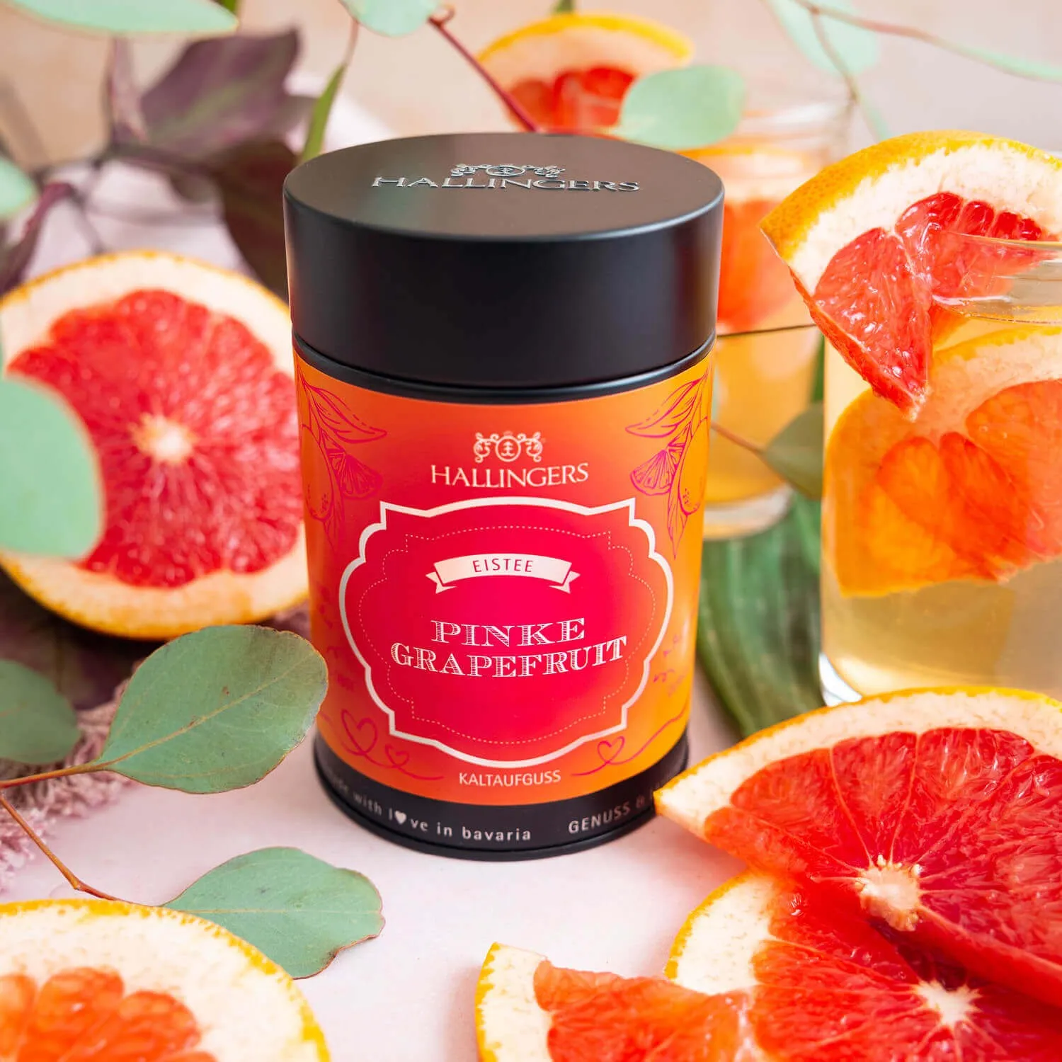 COLD TEA IN DER GESCHENK-DOSE - Loser Eistee als Cold Brew Kaltaufguss mit fruchtig-erfrischendem Aroma, stilvoll verpackt in einer edlen Geschenk-Dose. Die besondere Geschenkidee für Teeliebhaber & erfrischende Genussmomente