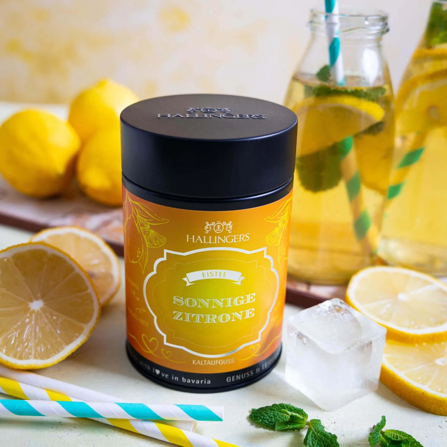 COLD TEA IN DER GESCHENK-DOSE - Loser Eistee als Cold Brew Kaltaufguss mit fruchtig-erfrischendem Aroma, stilvoll verpackt in einer edlen Geschenk-Dose. Die besondere Geschenkidee für Teeliebhaber & erfrischende Genussmomente
