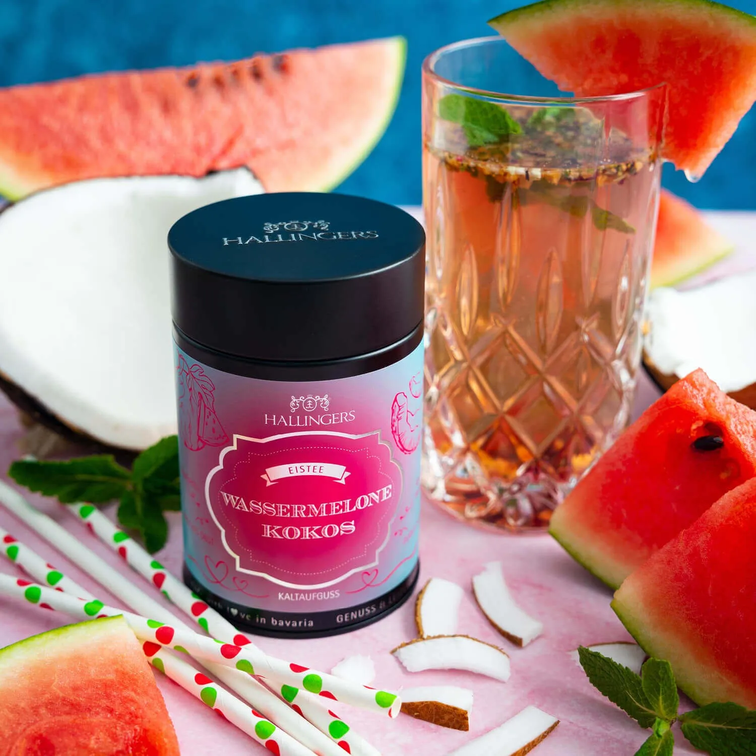 COLD TEA IN DER GESCHENK-DOSE - Loser Eistee als Cold Brew Kaltaufguss mit fruchtig-erfrischendem Aroma, stilvoll verpackt in einer edlen Geschenk-Dose. Die besondere Geschenkidee für Teeliebhaber & erfrischende Genussmomente
