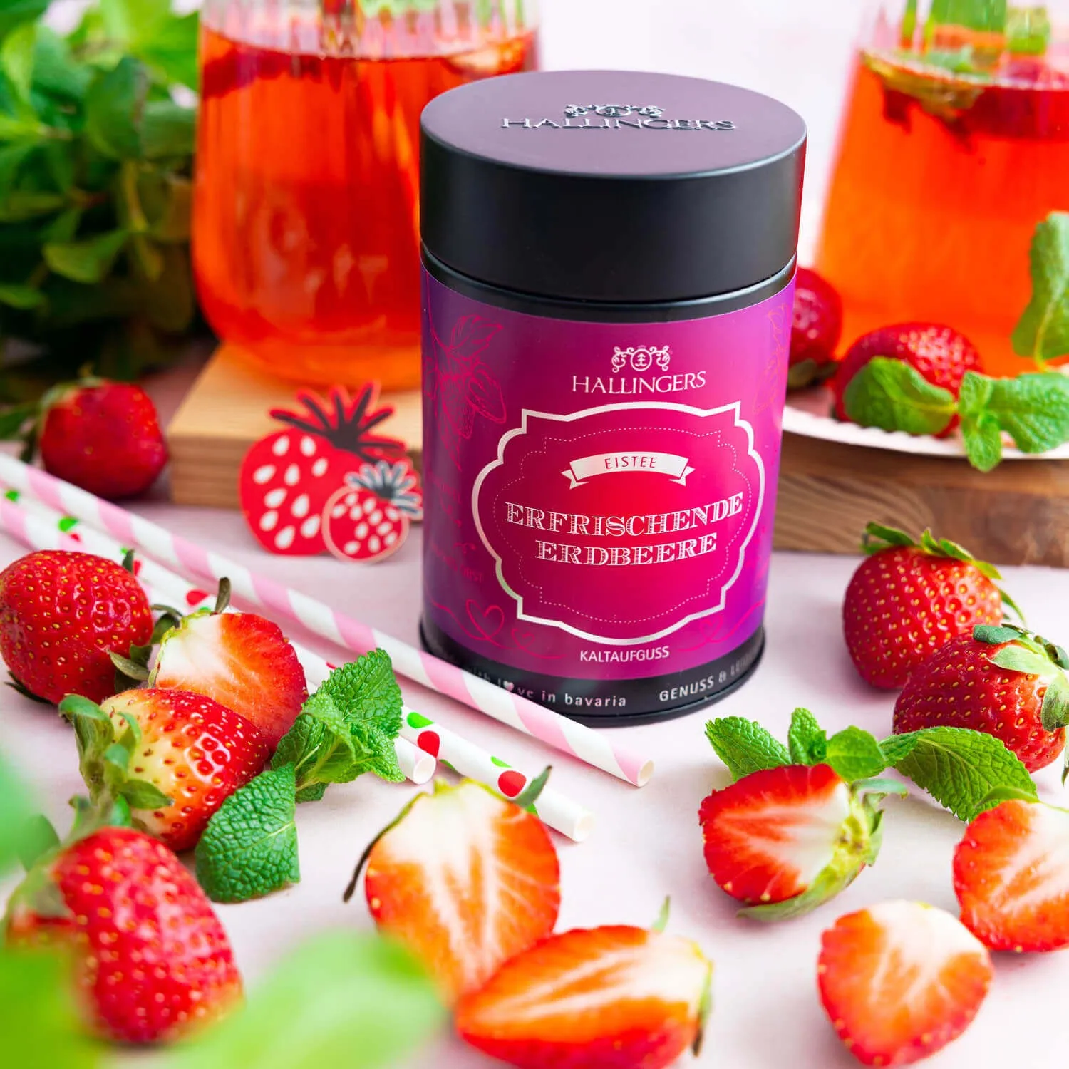 COLD TEA IN DER GESCHENK-DOSE - Loser Eistee als Cold Brew Kaltaufguss mit fruchtig-erfrischendem Aroma, stilvoll verpackt in einer edlen Geschenk-Dose. Die besondere Geschenkidee für Teeliebhaber & erfrischende Genussmomente