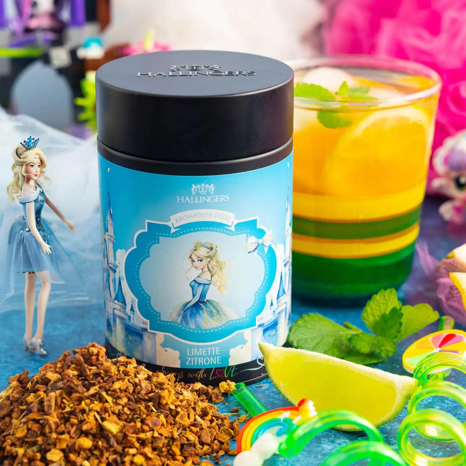 COLD TEA IN DER GESCHENK-DOSE - Loser Eistee als Cold Brew Kaltaufguss mit fruchtig-erfrischendem Aroma, stilvoll verpackt in einer edlen Geschenk-Dose. Die besondere Geschenkidee für Teeliebhaber & erfrischende Genussmomente