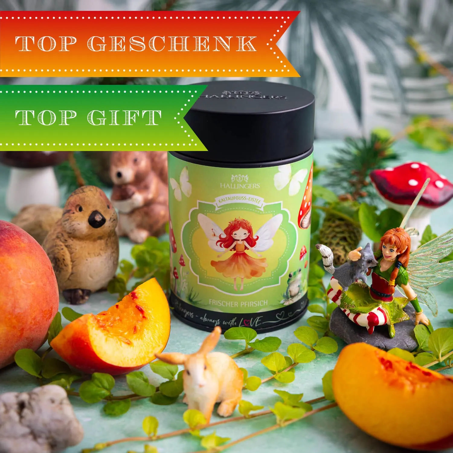 VOLLES AROMA, VOLLER GENUSS - Edition \Waldfee Eistee\: Schluss mit Kaltaufgüssen, die vor allem süß schmecken - der Unterschied zeigt sich dort, wo ausgewählte Zutaten, Frische und echter Teegenuss wichtiger sind als Massenware