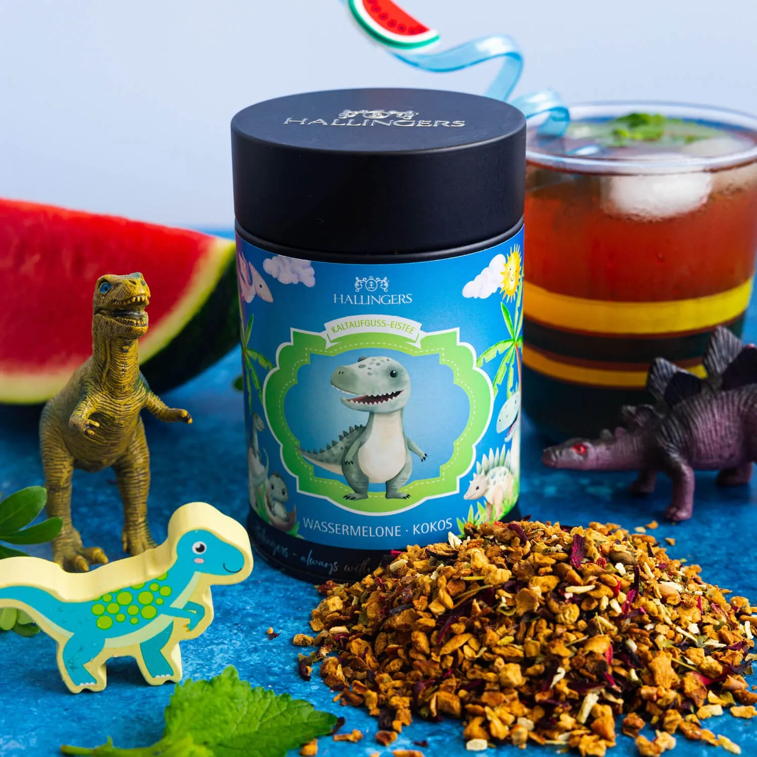 COLD TEA IN DER GESCHENK-DOSE - Loser Eistee als Cold Brew Kaltaufguss mit fruchtig-erfrischendem Aroma, stilvoll verpackt in einer edlen Geschenk-Dose. Die besondere Geschenkidee für Teeliebhaber & erfrischende Genussmomente