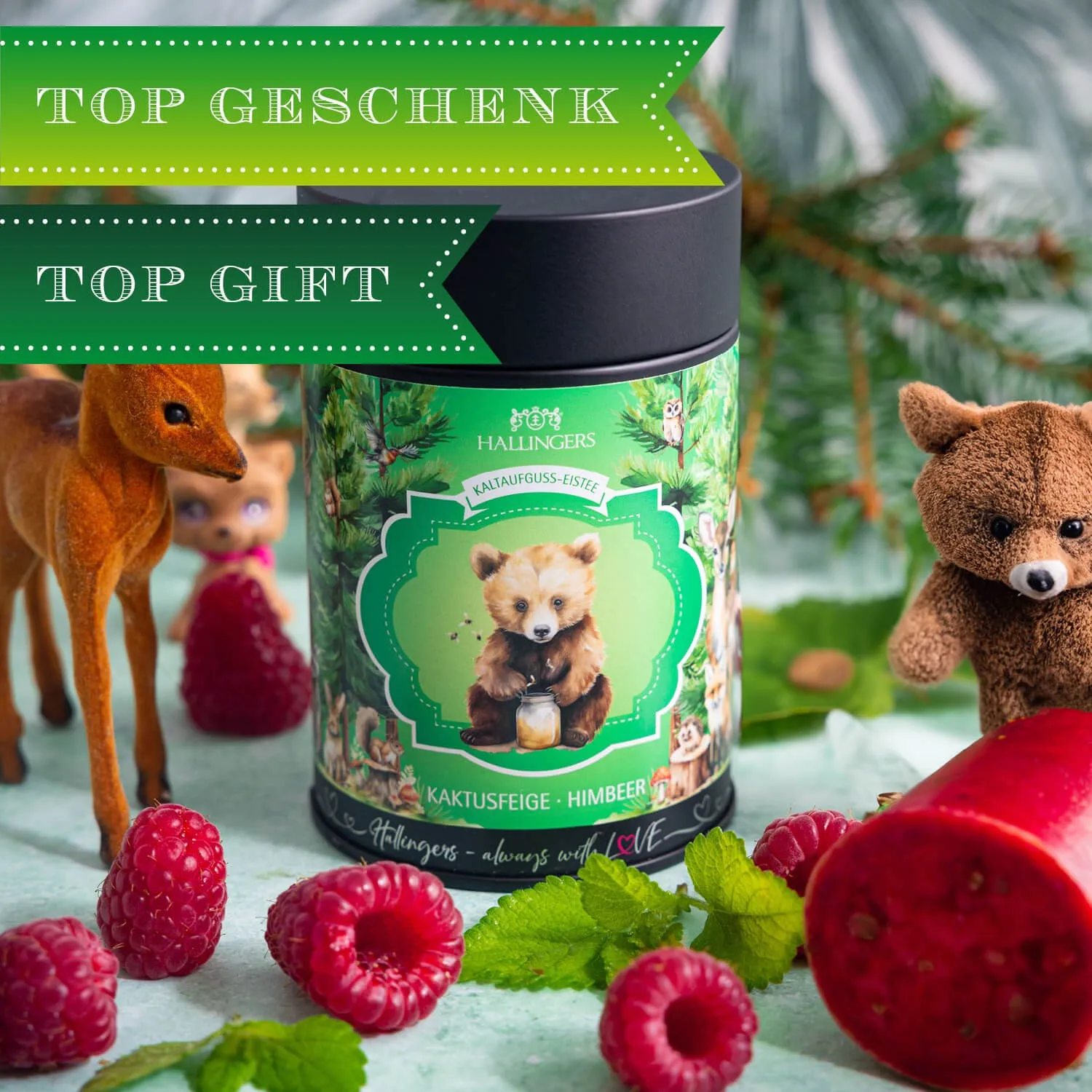 VOLLES AROMA, VOLLER GENUSS - Edition \Waidmannsheil Eistee\: Schluss mit Kaltaufgüssen, die vor allem süß schmecken - der Unterschied zeigt sich dort, wo ausgewählte Zutaten, Frische und echter Teegenuss wichtiger sind als Massenware