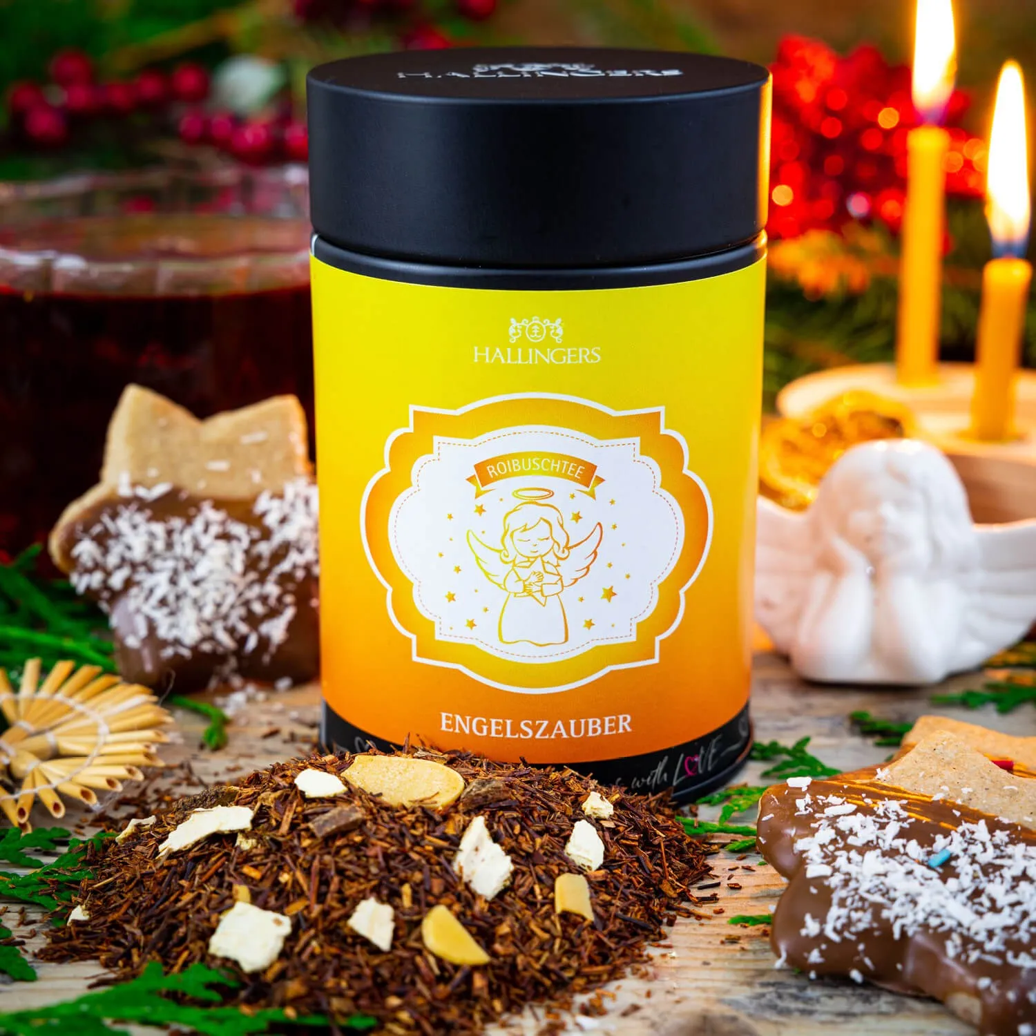 ROOIBOS TEE IN DER GESCHENK-DOSE - Loser Rooibos-Tee mit mild-aromatischem Geschmack, stilvoll verpackt in einer hochwertigen Geschenk-Dose. Die besondere Geschenkidee für Teeliebhaber, Genießer & entspannte Wohlfühlmomente