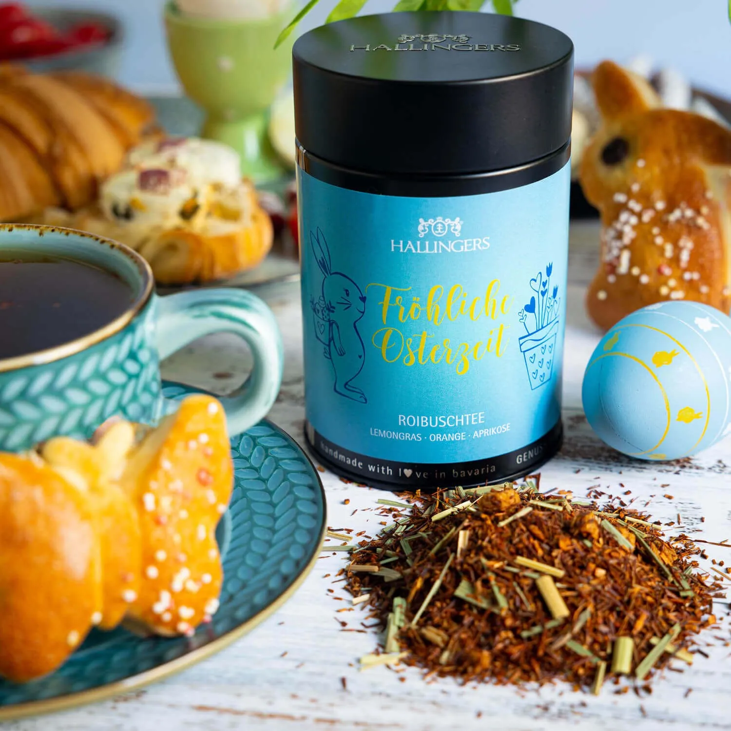 ROOIBOS TEE IN DER GESCHENK-DOSE - Loser Rooibos-Tee mit mild-aromatischem Geschmack, stilvoll verpackt in einer hochwertigen Geschenk-Dose. Die besondere Geschenkidee für Teeliebhaber, Genießer & entspannte Wohlfühlmomente