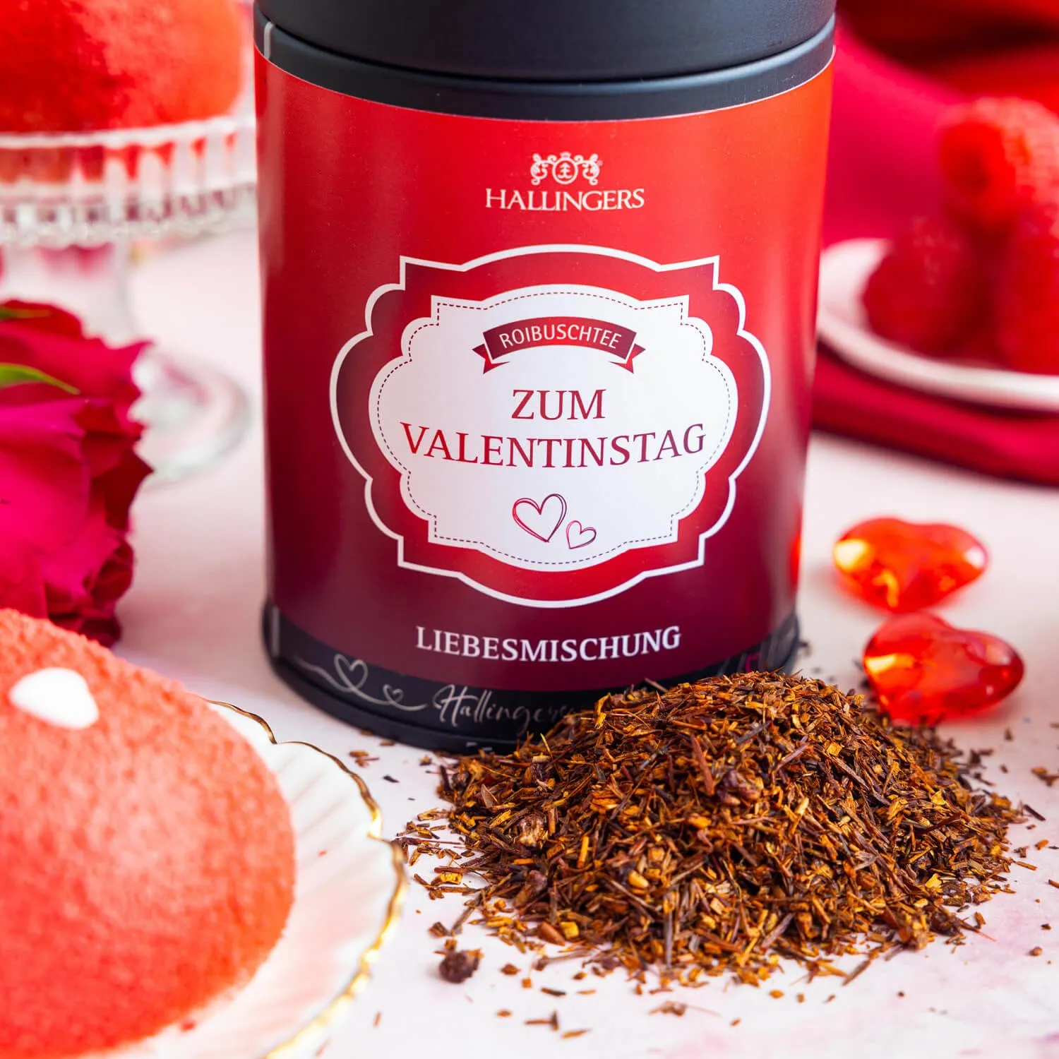 ROOIBOS TEE IN DER GESCHENK-DOSE - Loser Rooibos-Tee mit mild-aromatischem Geschmack, stilvoll verpackt in einer hochwertigen Geschenk-Dose. Die besondere Geschenkidee für Teeliebhaber, Genießer & entspannte Wohlfühlmomente